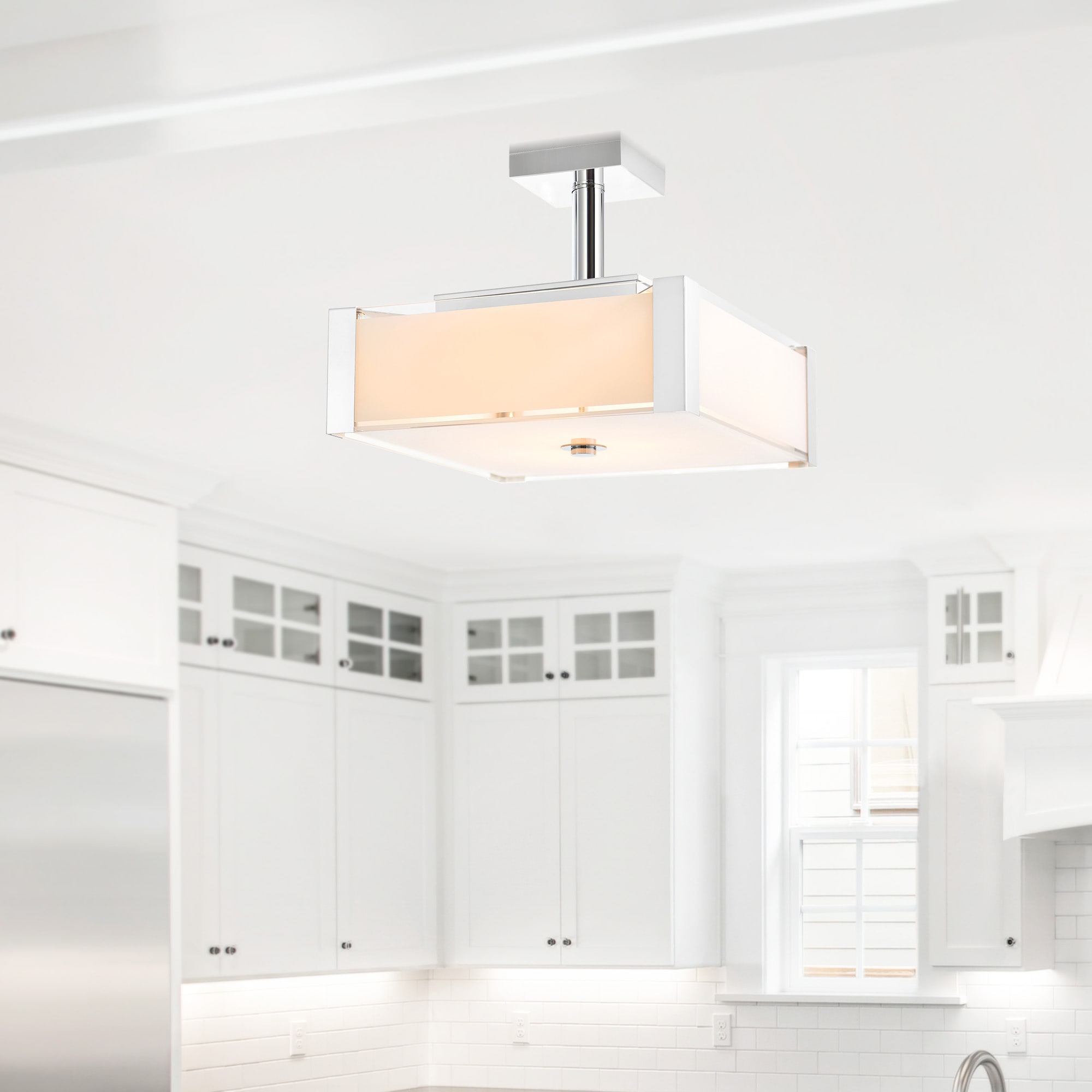 CWI Lighting 5571P14C-S Lucie 3 -Light Chrome Modern/contemporary For Use in Bathrooms, Bedrooms, Dining Rooms, Foyers, Kitchens, Living Rooms Chandelier