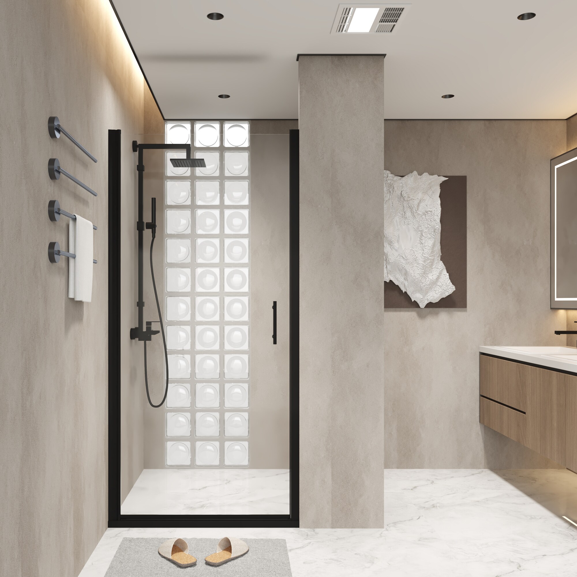 Forclover CBF-SD3472PVMB Shower-Doors - View #13
