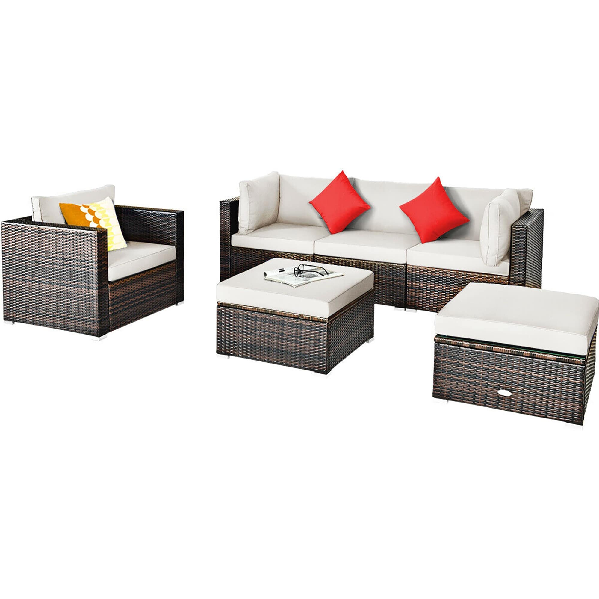 BABOOM BOM-7WH+-CO Patio-Conversation-Sets - View #5