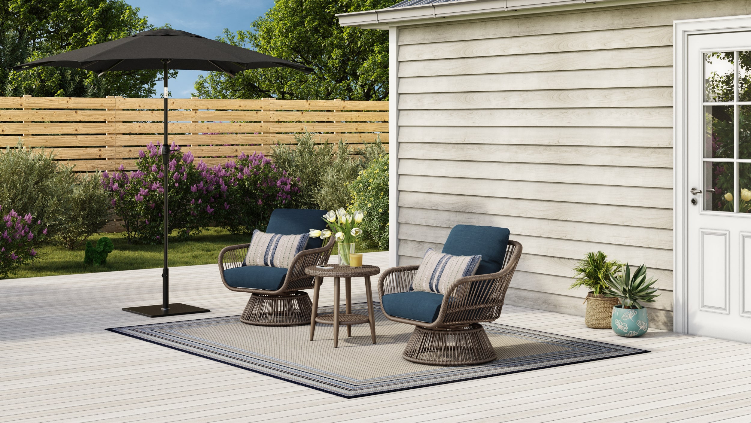 Origin 21 LOS23009-BS003-V Patio-Conversation-Sets - View #9