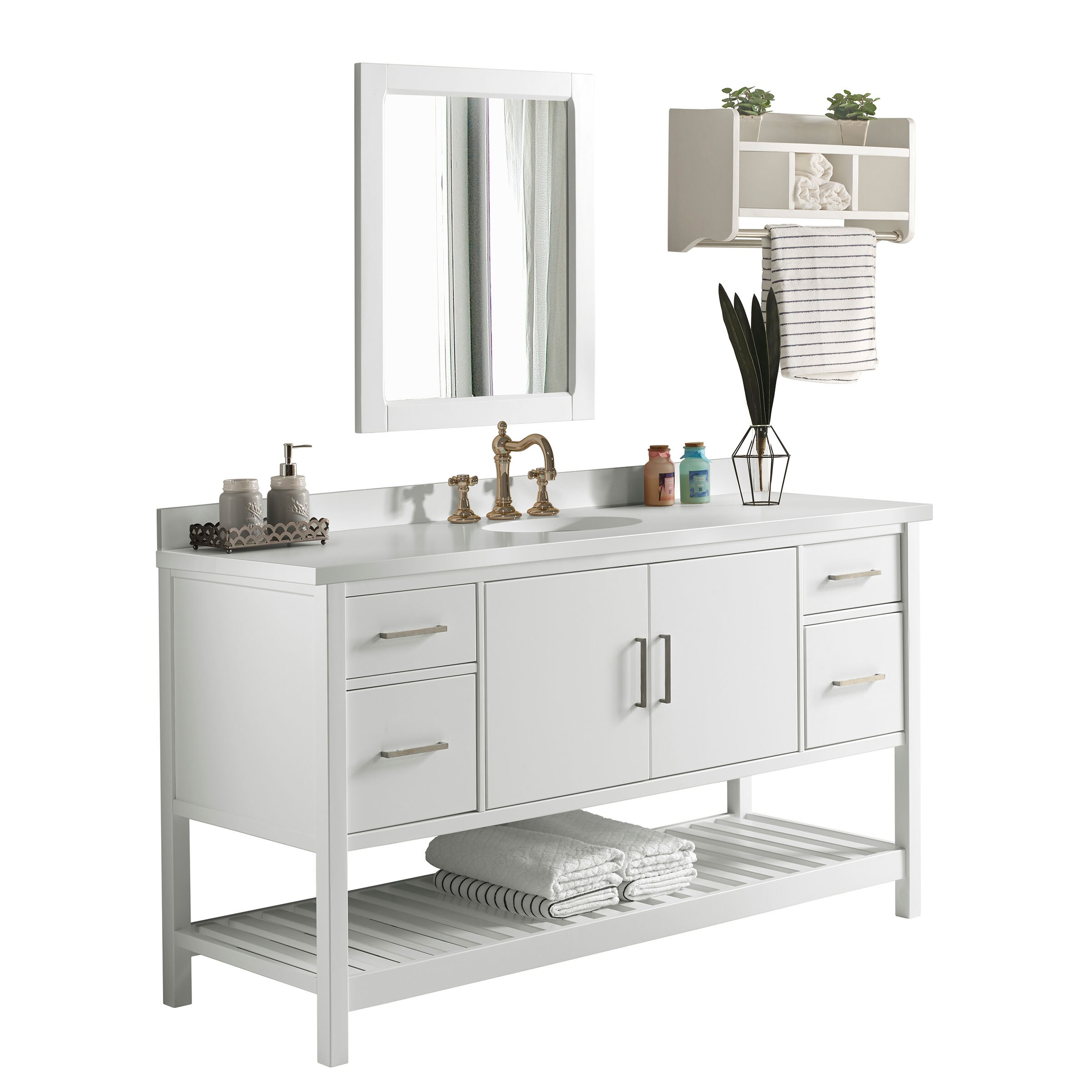 Alaterre Furniture AVAN60WHCC vanities - View #8