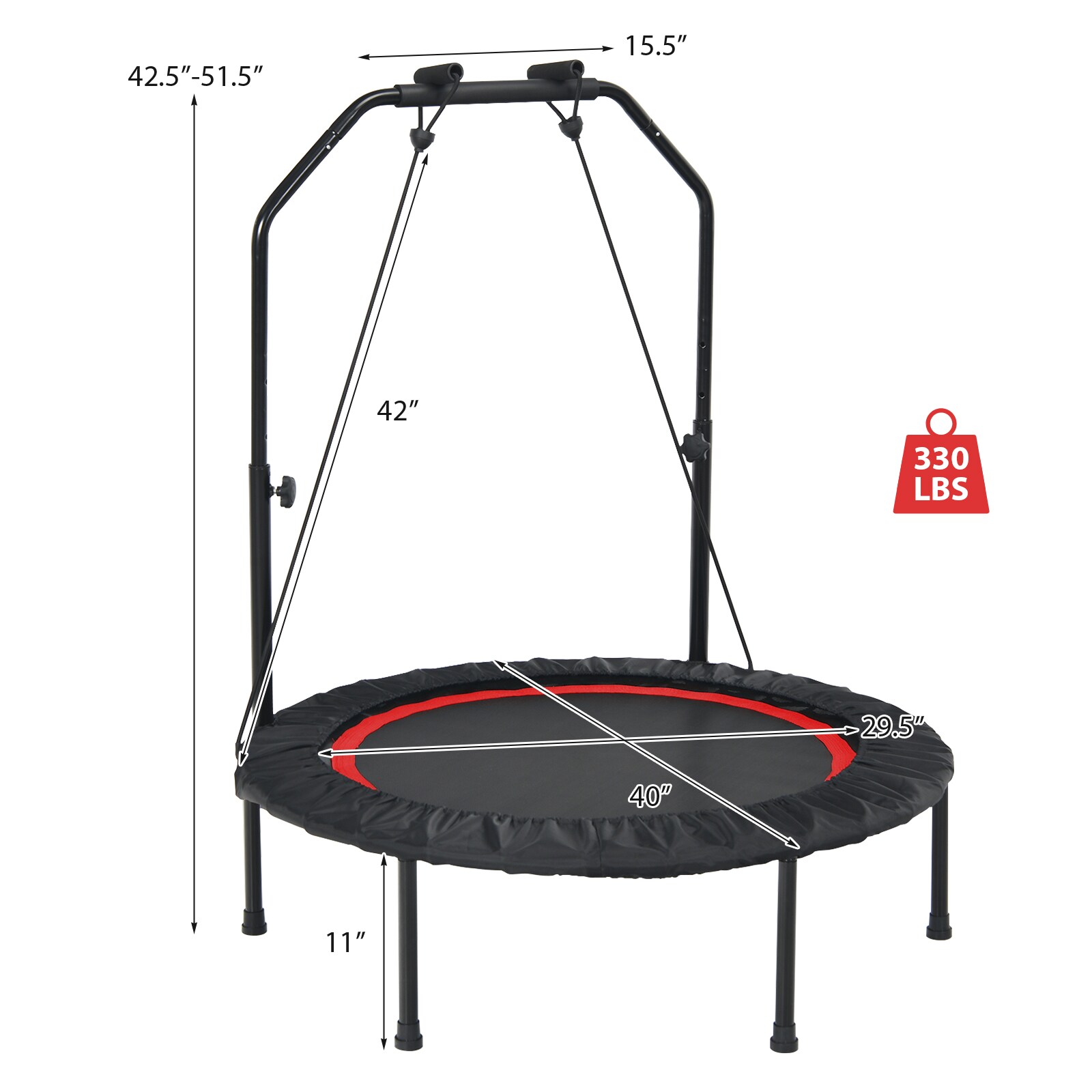 Slickblue D-CO-ER01001WT trampolines - View #8