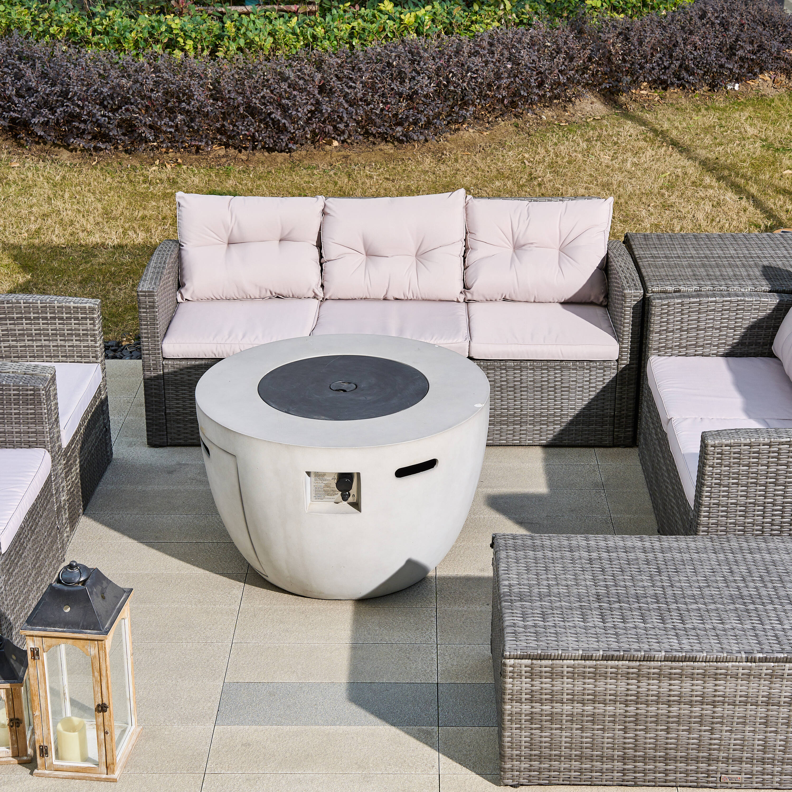 Direct Wicker DWG-N15032160-GR Patio-Conversation-Sets - View #7