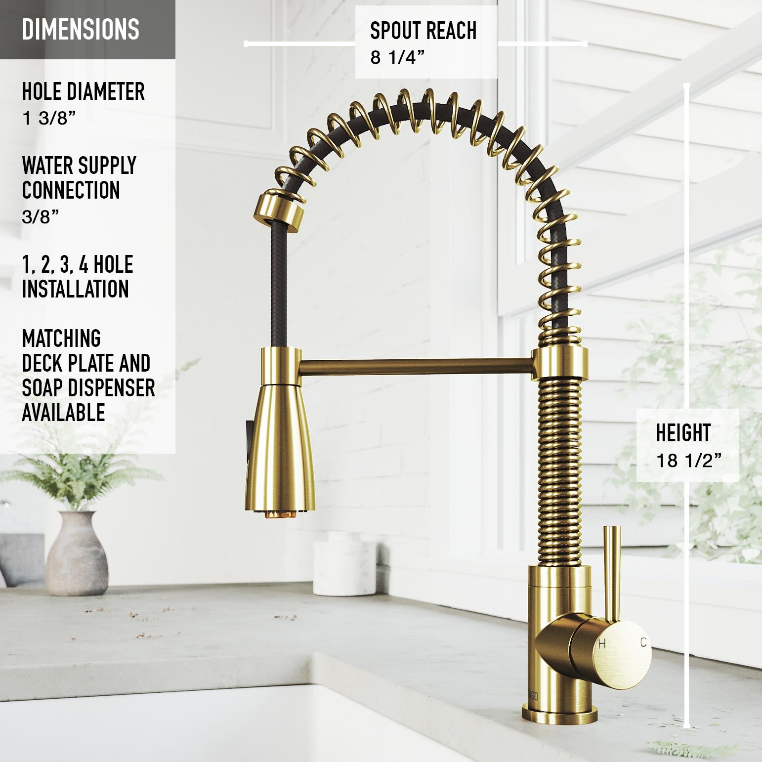 VIGO VG02003MG Kitchen-Faucets - View #7
