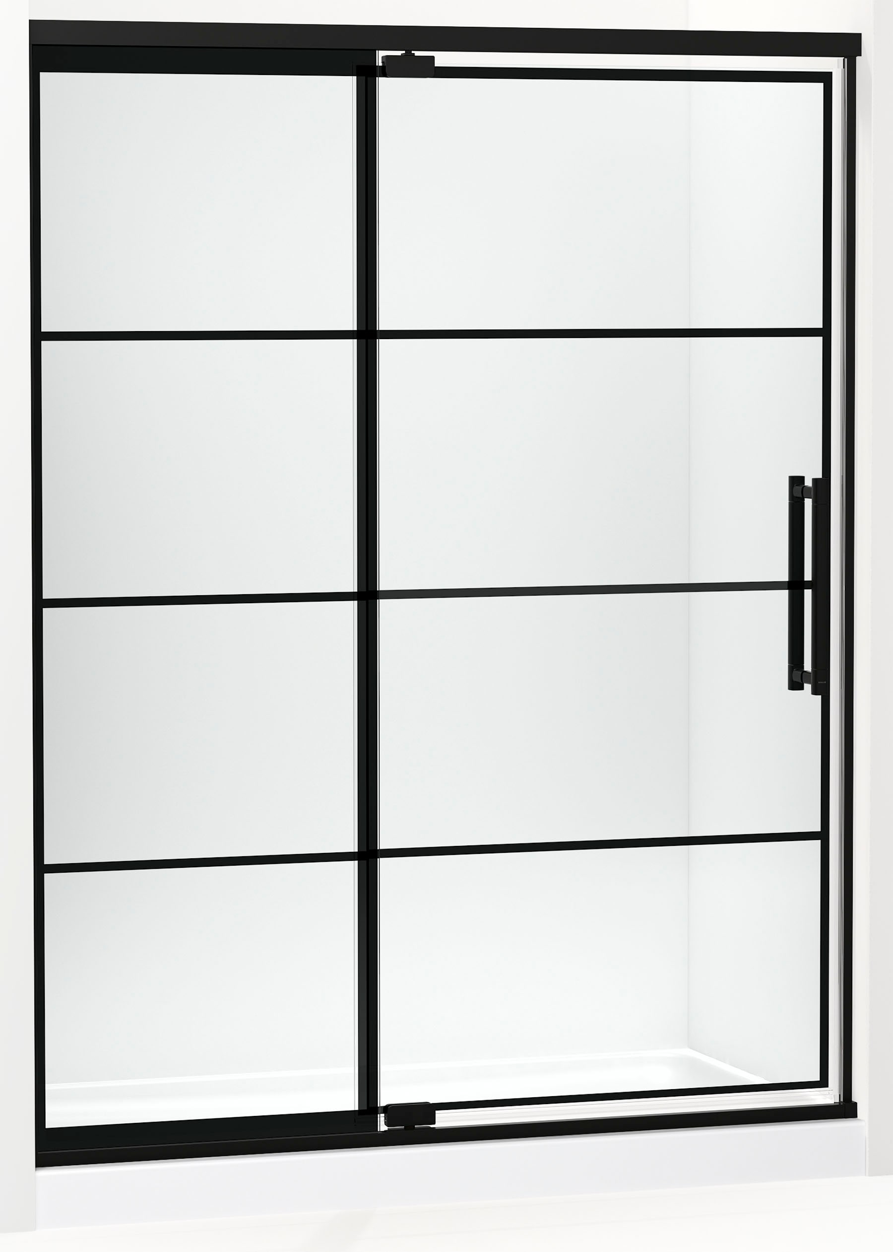 KOHLER Frameless Pivot Shower Door at Lowes.com