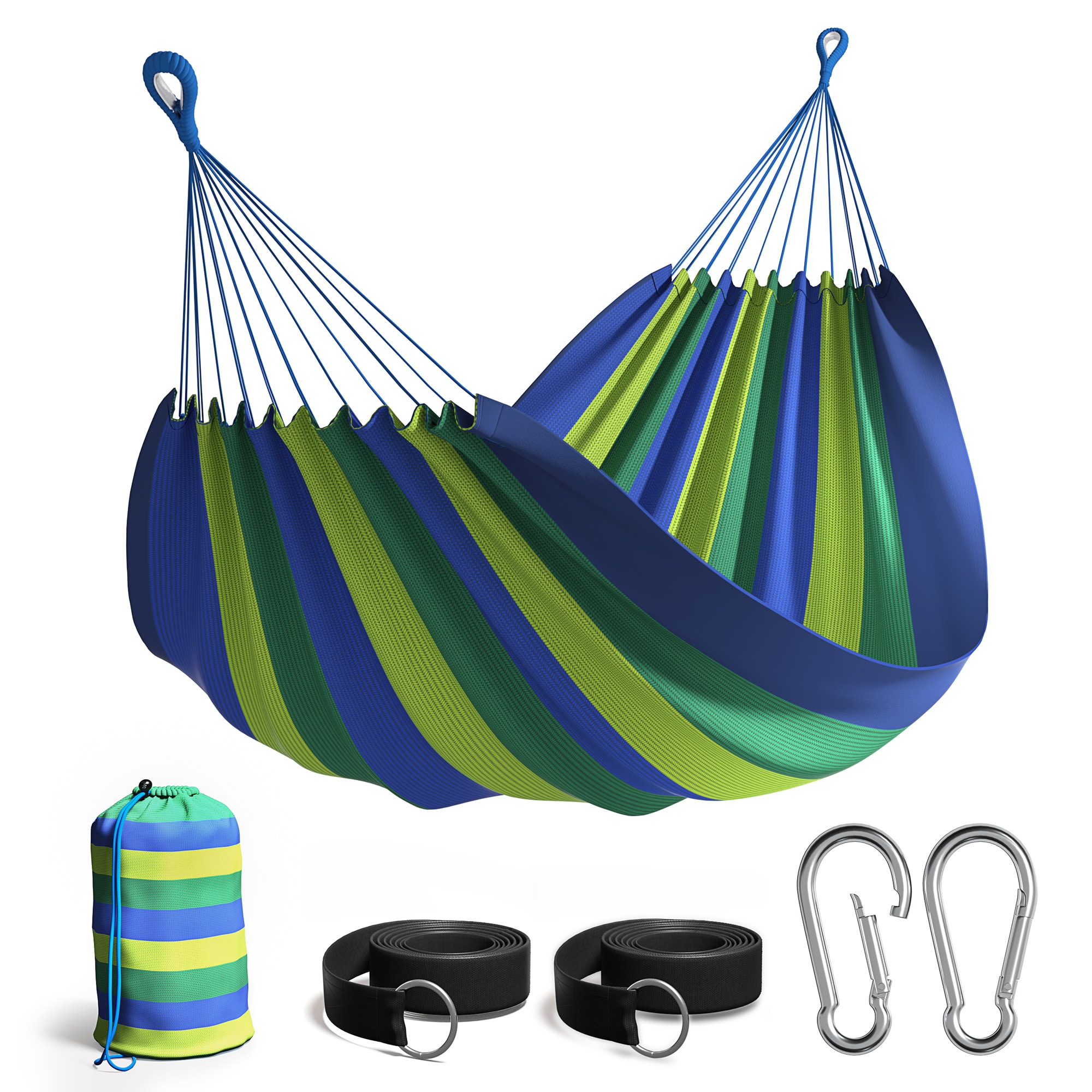  Brazilian Hammock Double Extra long Two Person Portable Hammock Bed