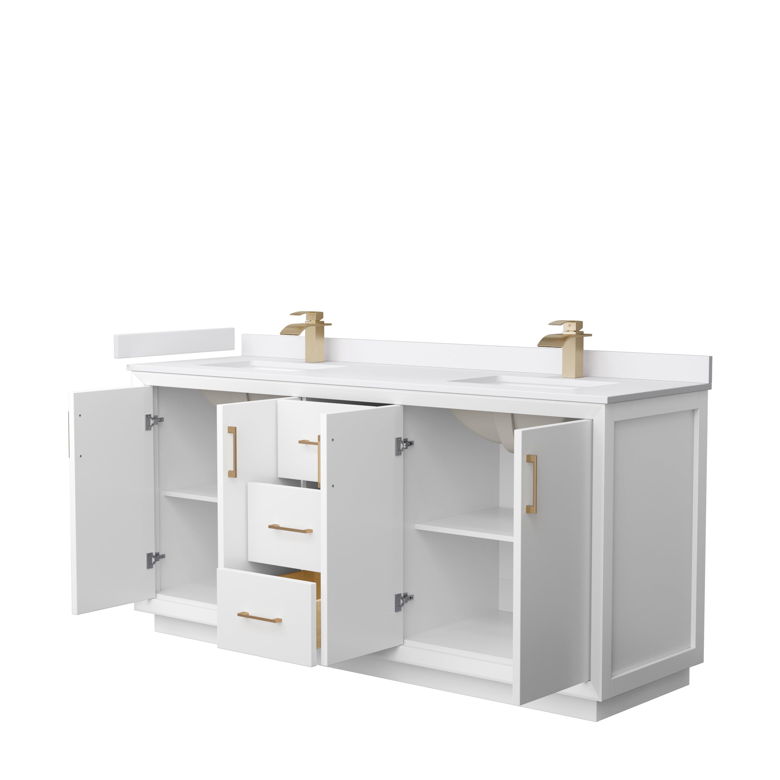 Wyndham Collection WCF414172DWZWCUNSMXX Bath-Vanity-Combo - View #2