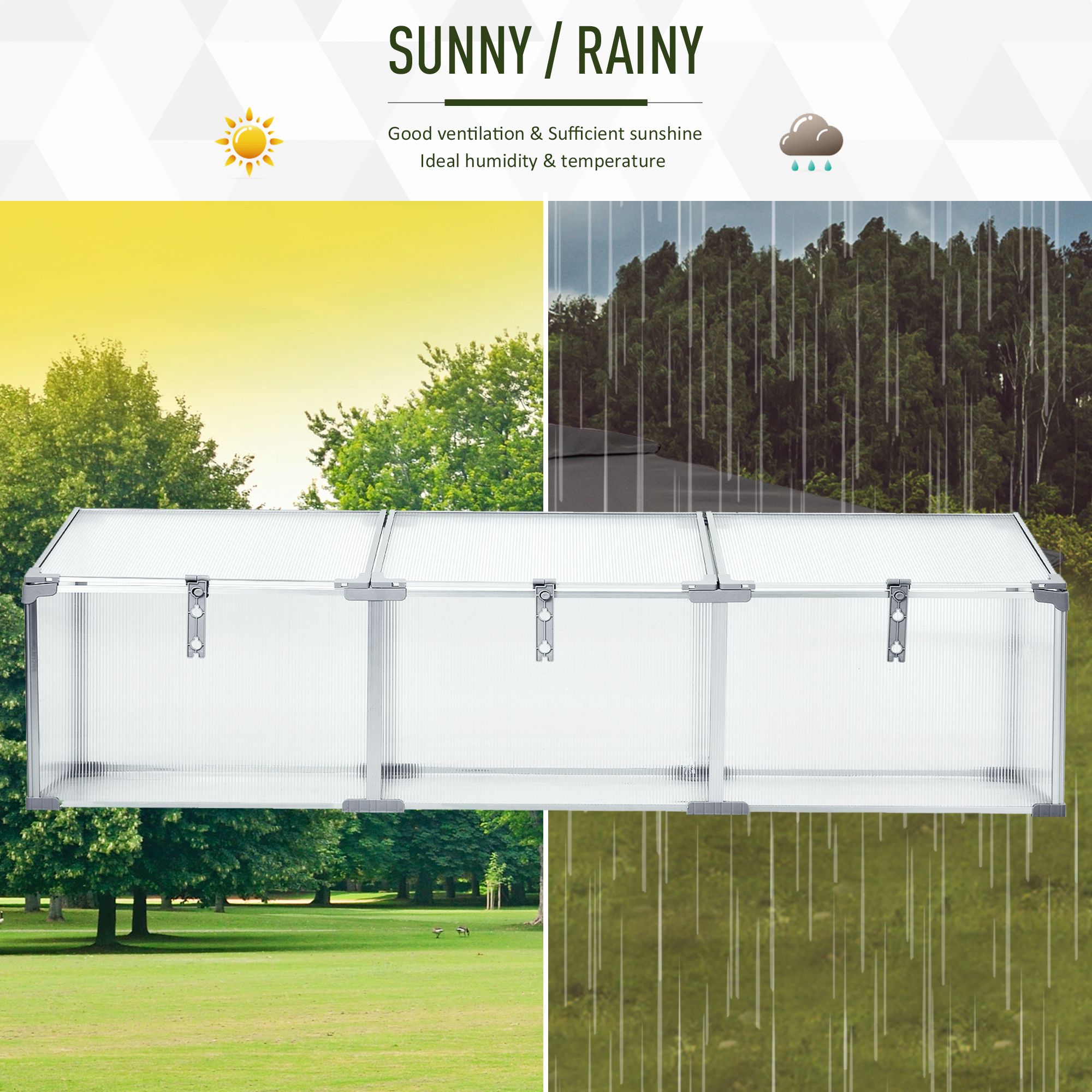 Outsunny 845-083 greenhouses - View #6