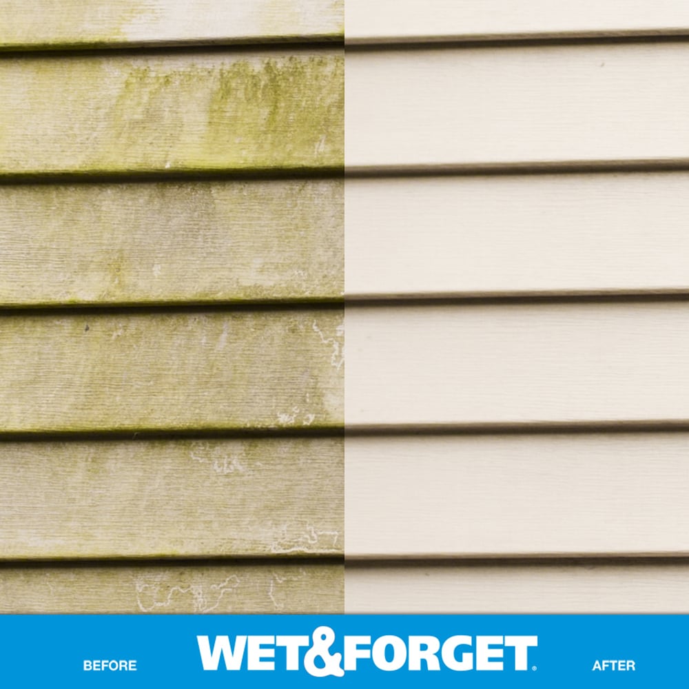 Wet & Forget 1 Gal. Liquid Concentrate Moss, Mold, Mildew, & Algae Stain  Remover, 1Gal. - Kroger