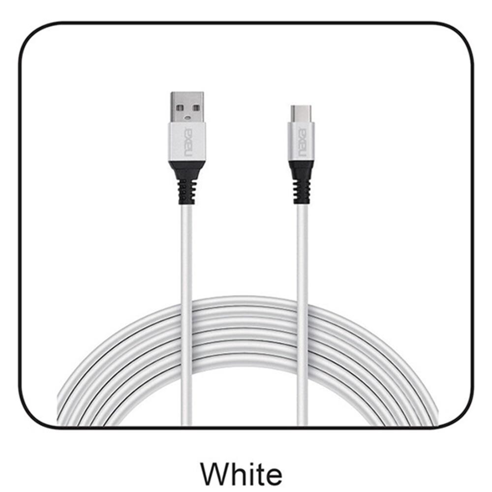 Naxa 849104661M 6-ft Aluminum Audio Cable