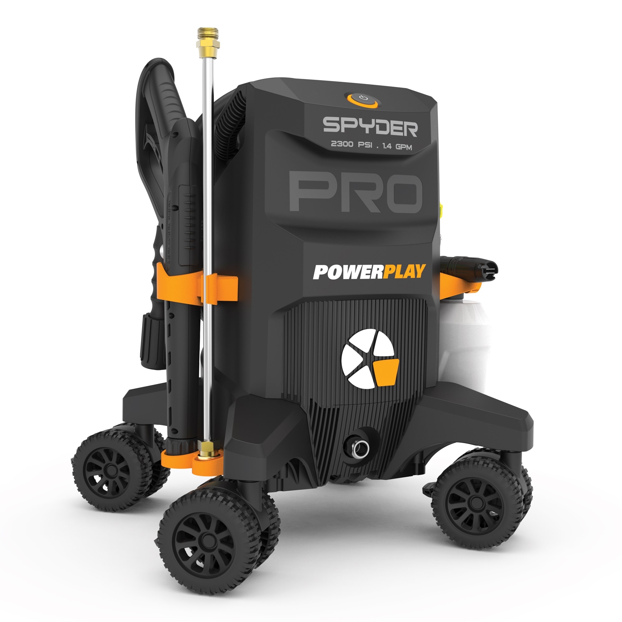 PowerPlay 2300 PSI 1.4-GPM Cold Water Electric Pressure Washer with 4 Spray Tips (Battery Not Included) SPY2300XP Sansujyuku sansujyuku.com