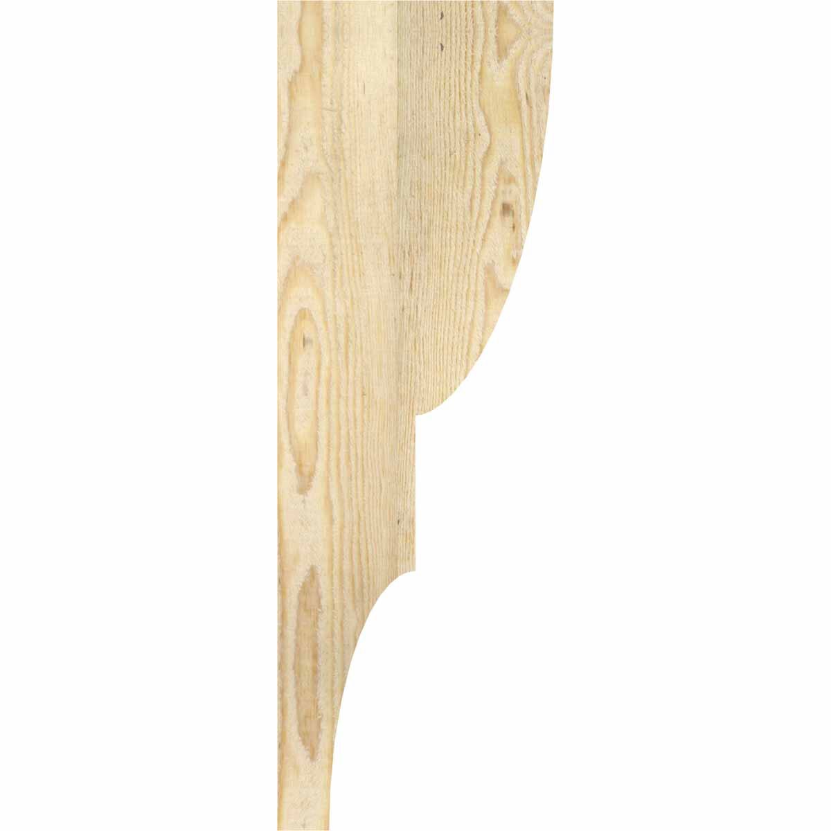 Ekena Millwork COR04X08X24RID00RDF corbels - View #3