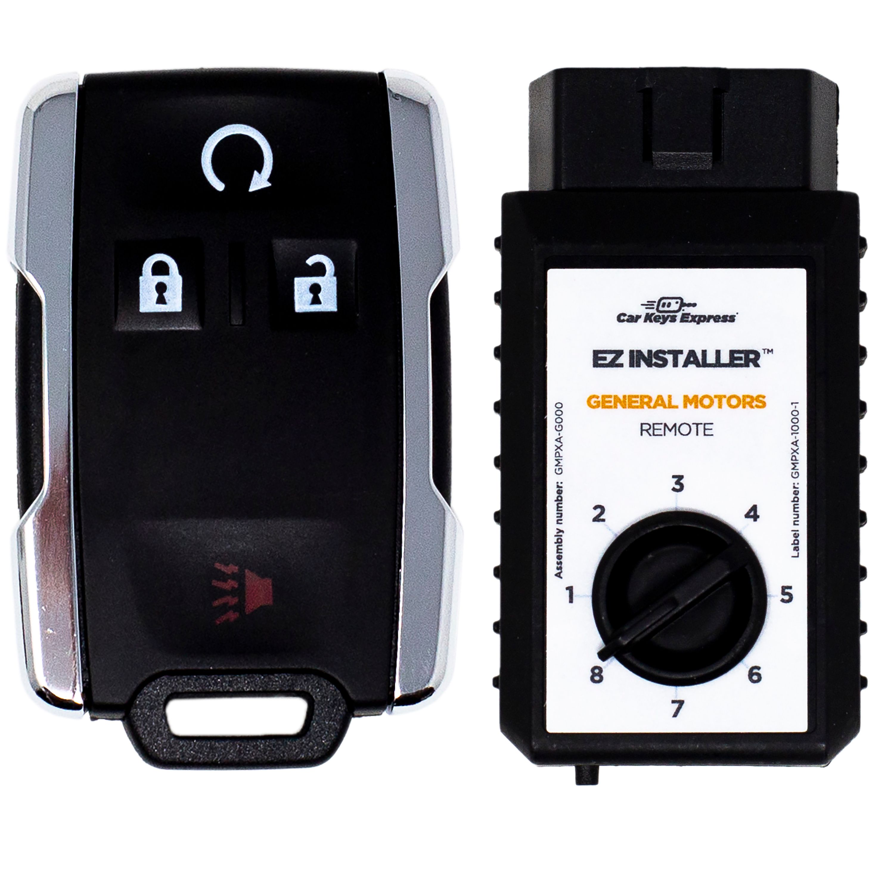 Car Keys Express GMRM-4TZ2RE Black Key fob