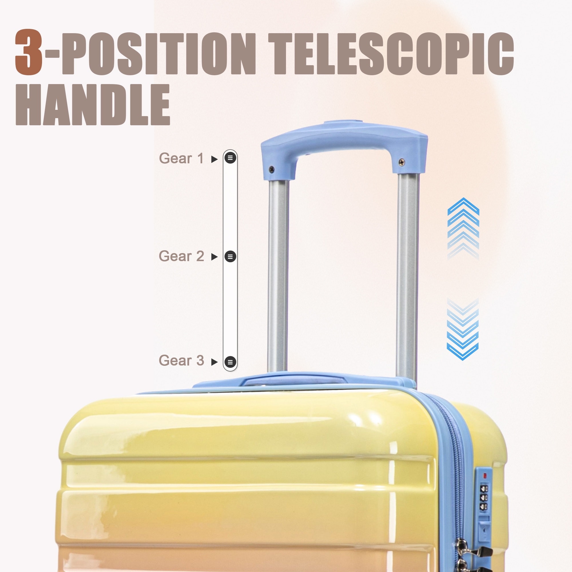 HyperDrop Cart B-1U2N4M8H1P5Y Luggage-And-Luggage-Sets - View #4