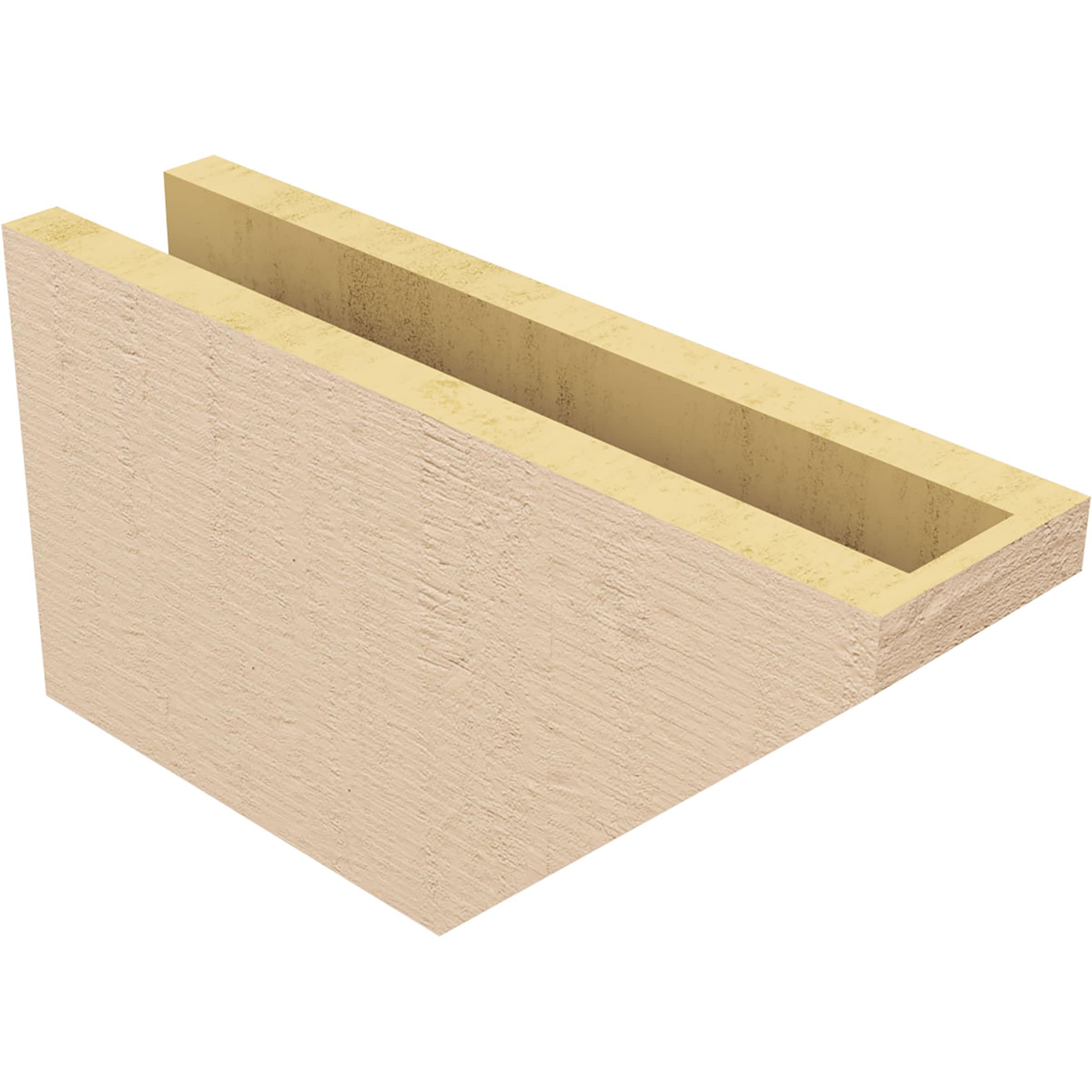 Ekena Millwork RFTU04X08X16CONRCPR Exterior-Brackets-Braces - View #5