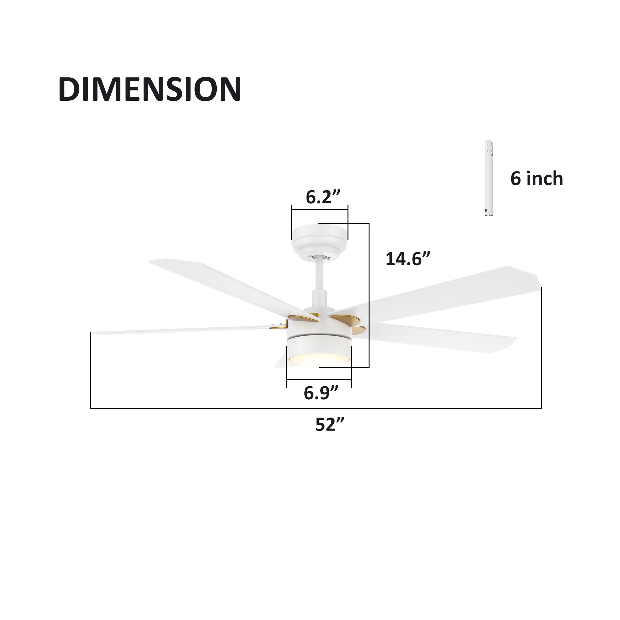 CARRO USA LS525E2-L11-W1-1G Ceiling-Fans - View #11