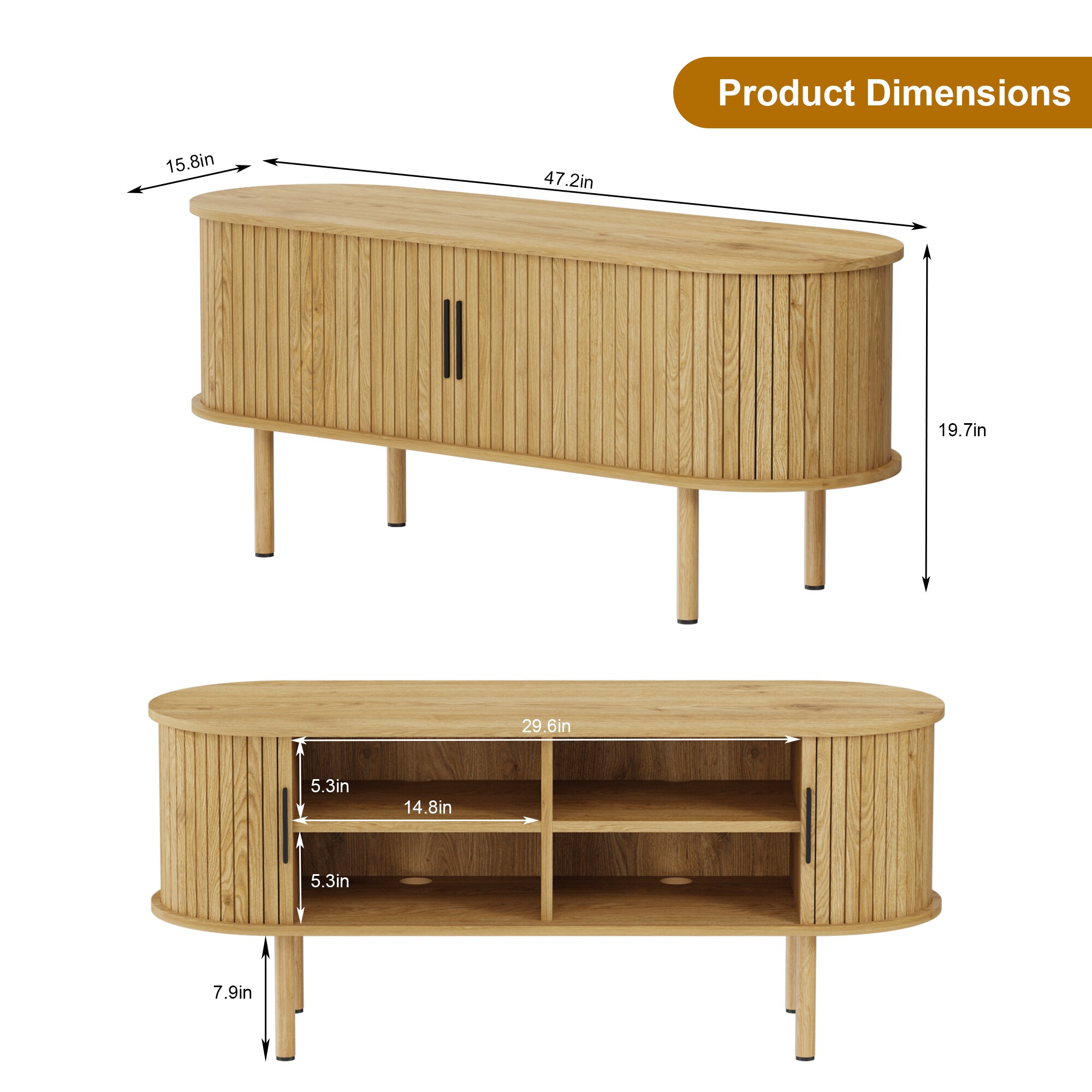 Garvee ODZKXIG45 Tv-Stands - View #4
