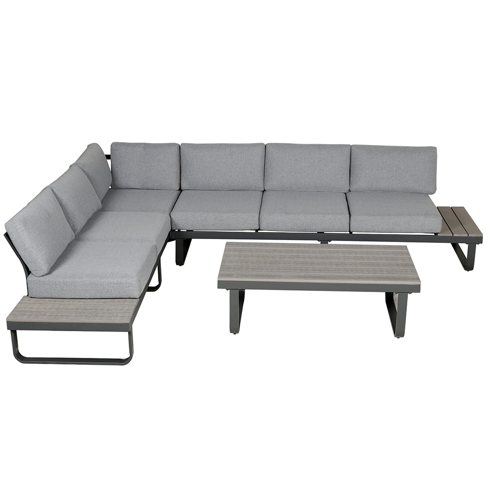Grearden LANC-WW002-GY Patio-Sofas-Daybeds - View #3