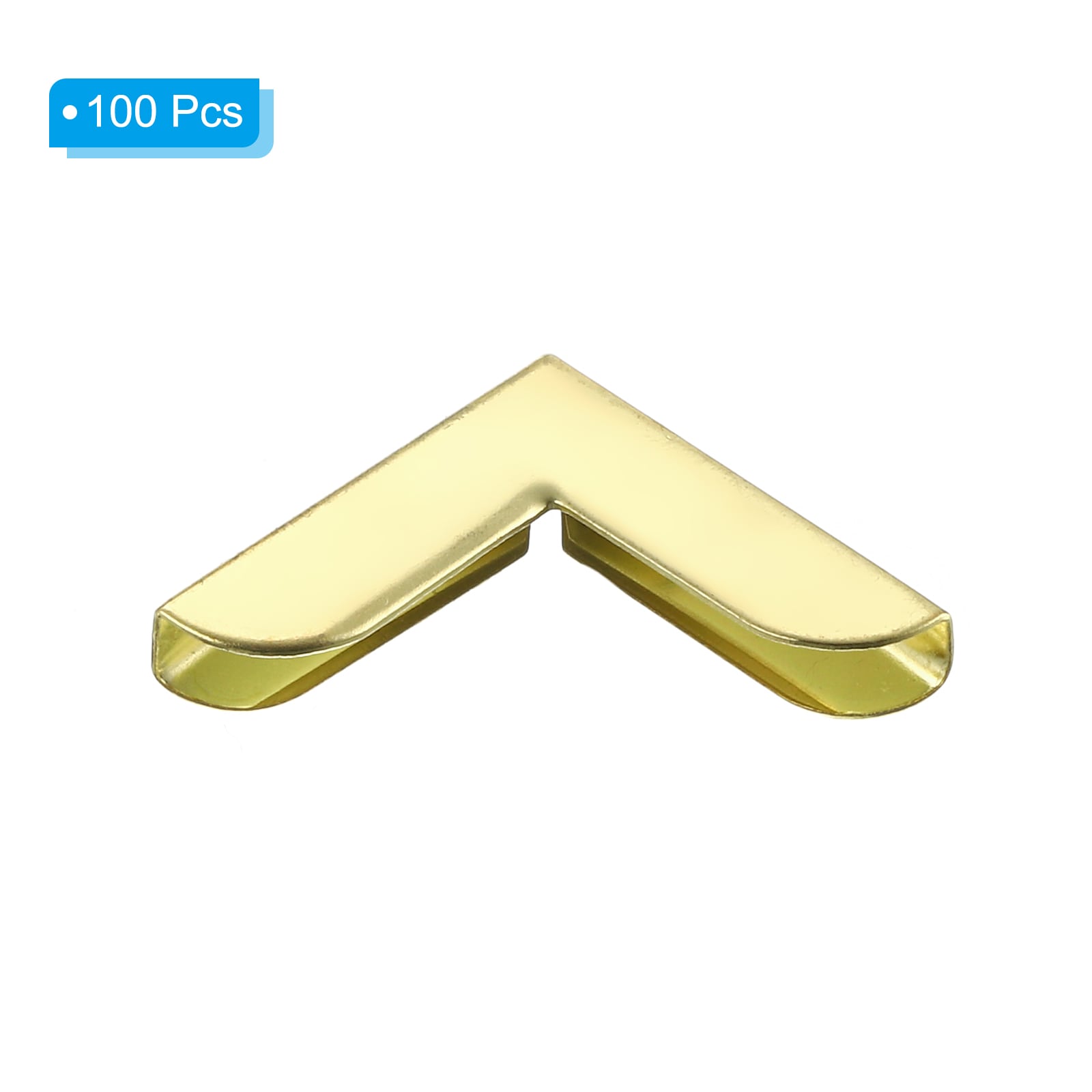 PATIKIL 20mm Metal Book Corners 100pcs Photo Corners Book Corners ...