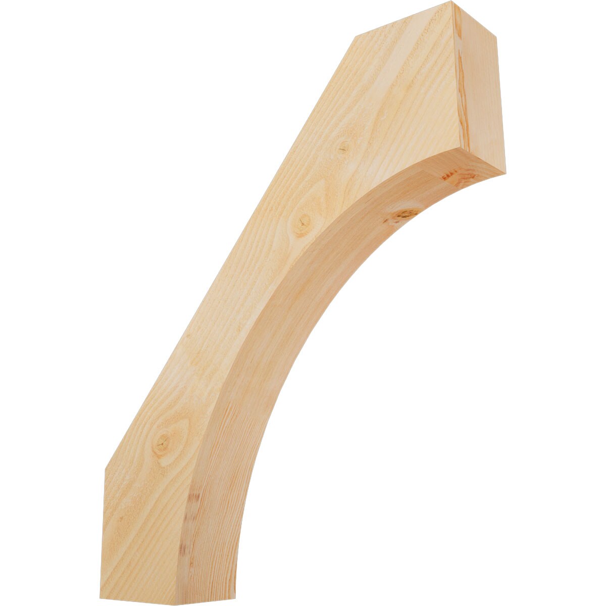 Ekena Millwork BRC06X30X36WTL00RDF 6-in x 30-in x 36-in Douglas Fir Unfinished Wood Westlake Tough Sawn Knee Brace