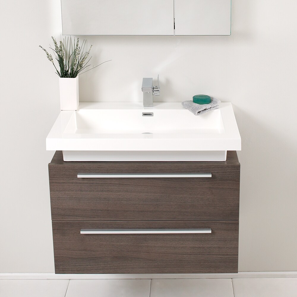 Fresca FVN8080GO Bath-Vanity-Combo - View #2