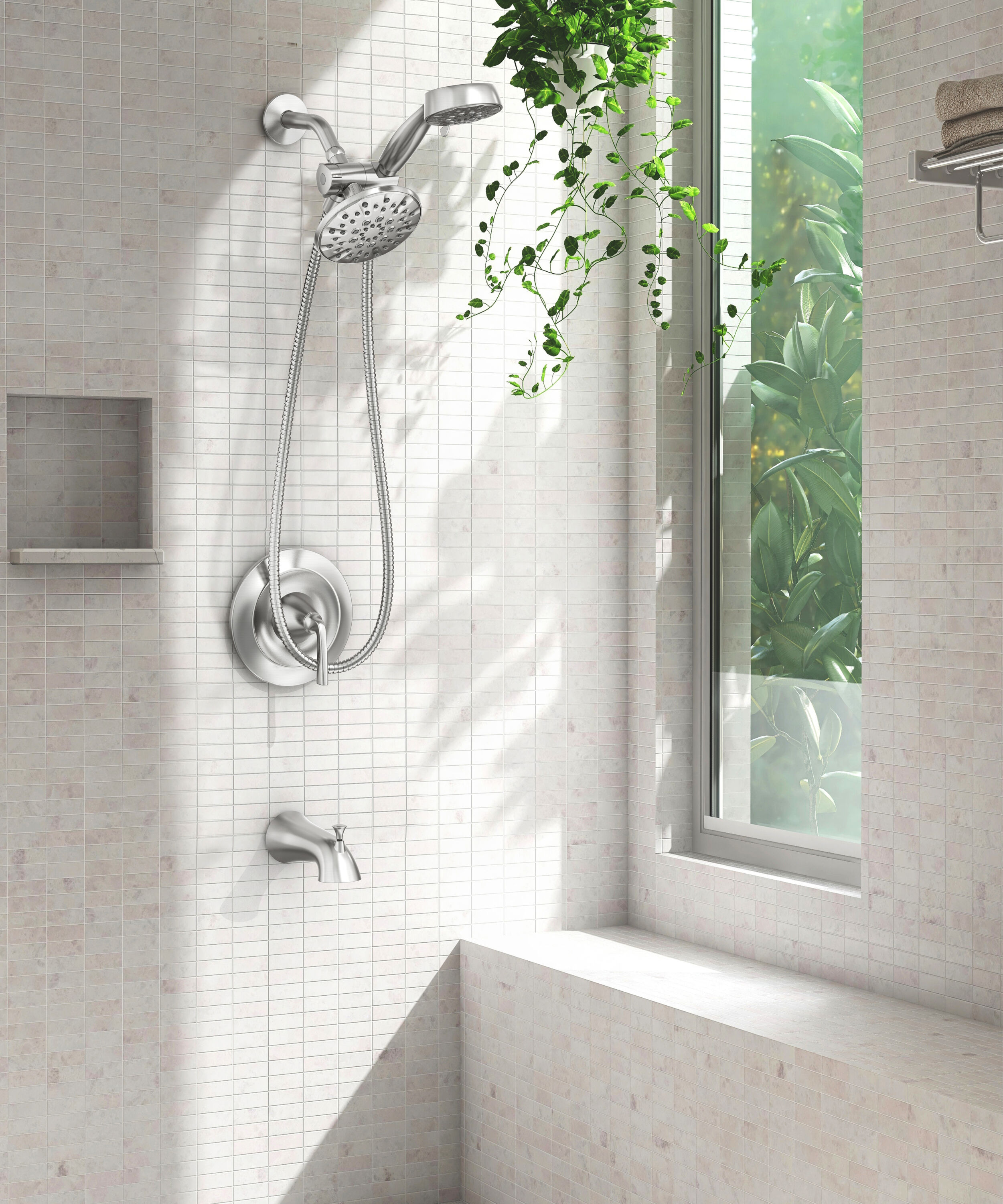 allen + roth 873X-1E04 Tub-Shower-Faucets - View #3