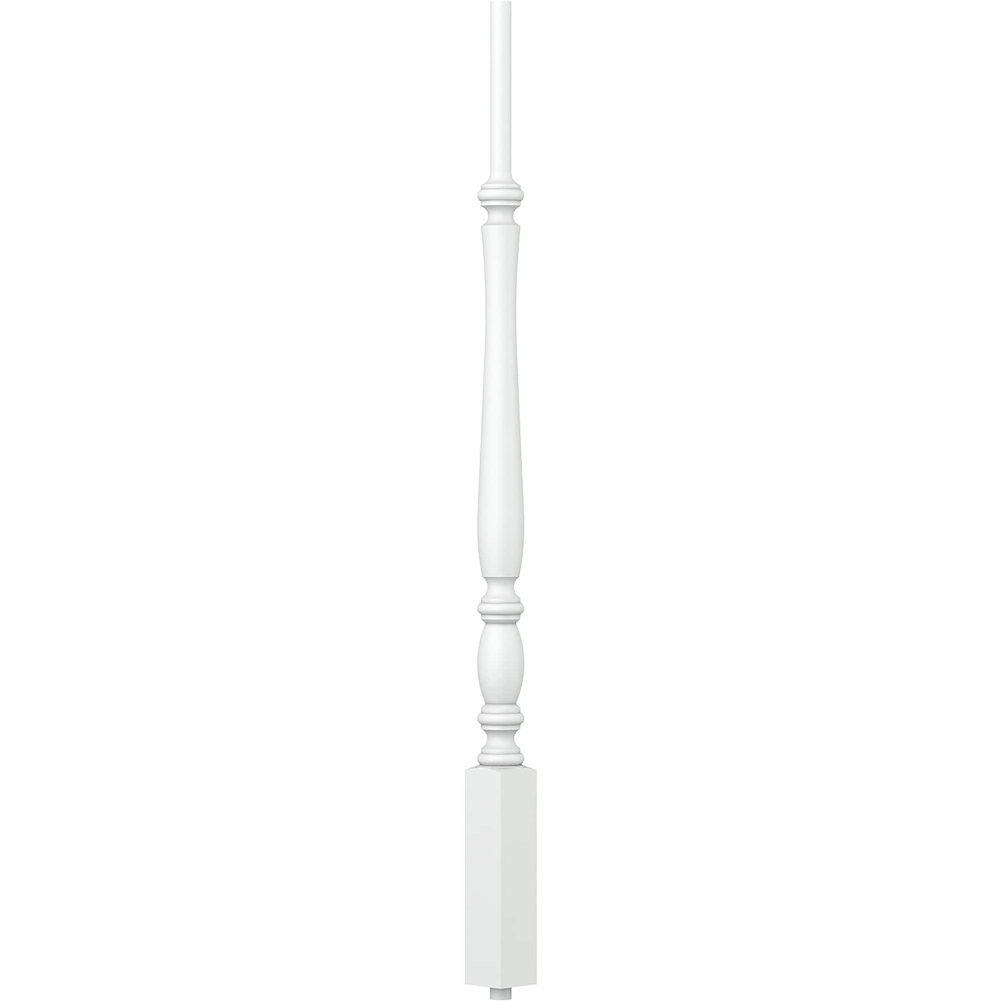 L.J. Smith Stair Systems SP-2115-PRG 34 34-in x 1.75-in Primed Pin Top Stair Baluster