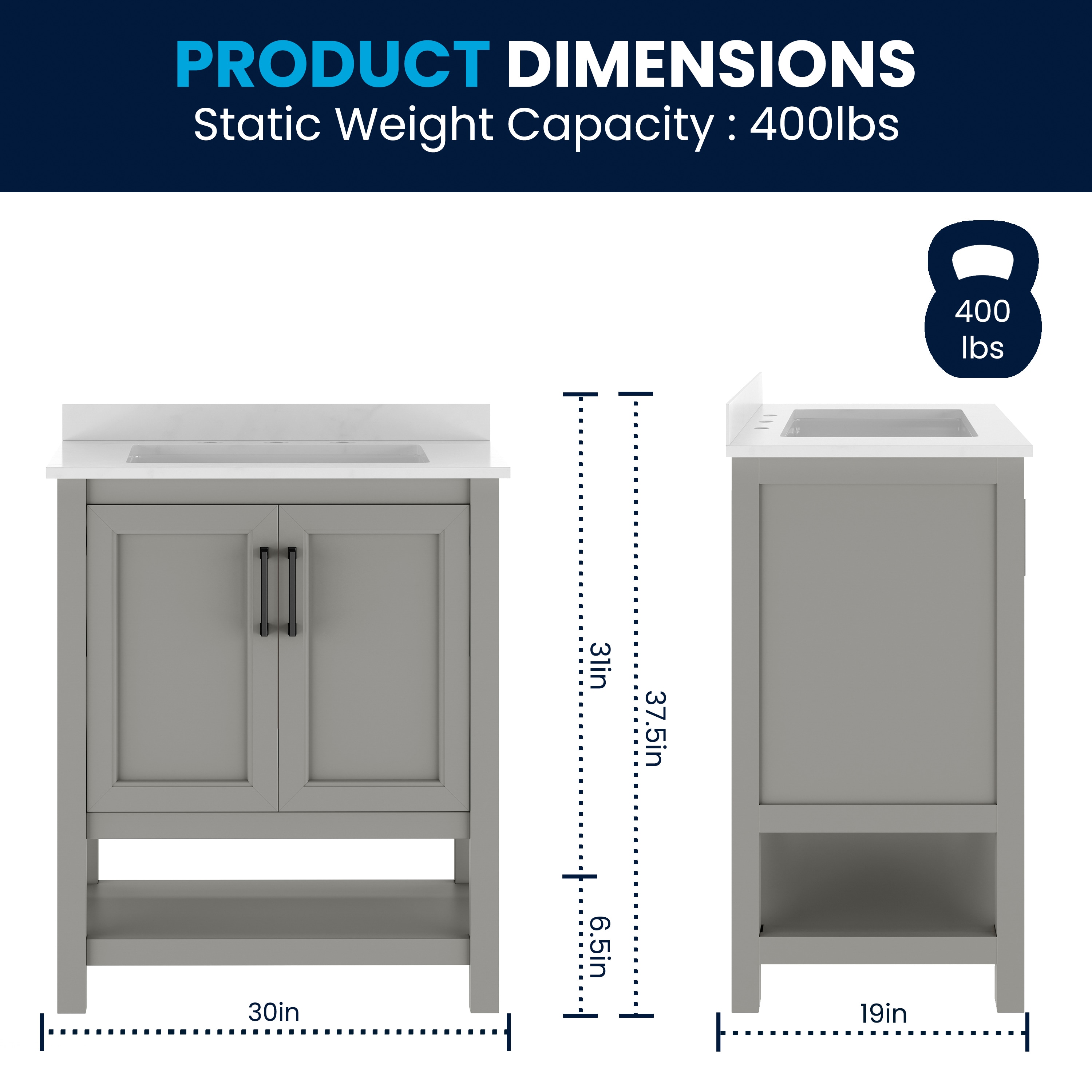 Flash Furniture 196861192821 Bath-Vanity-Combo - View #6
