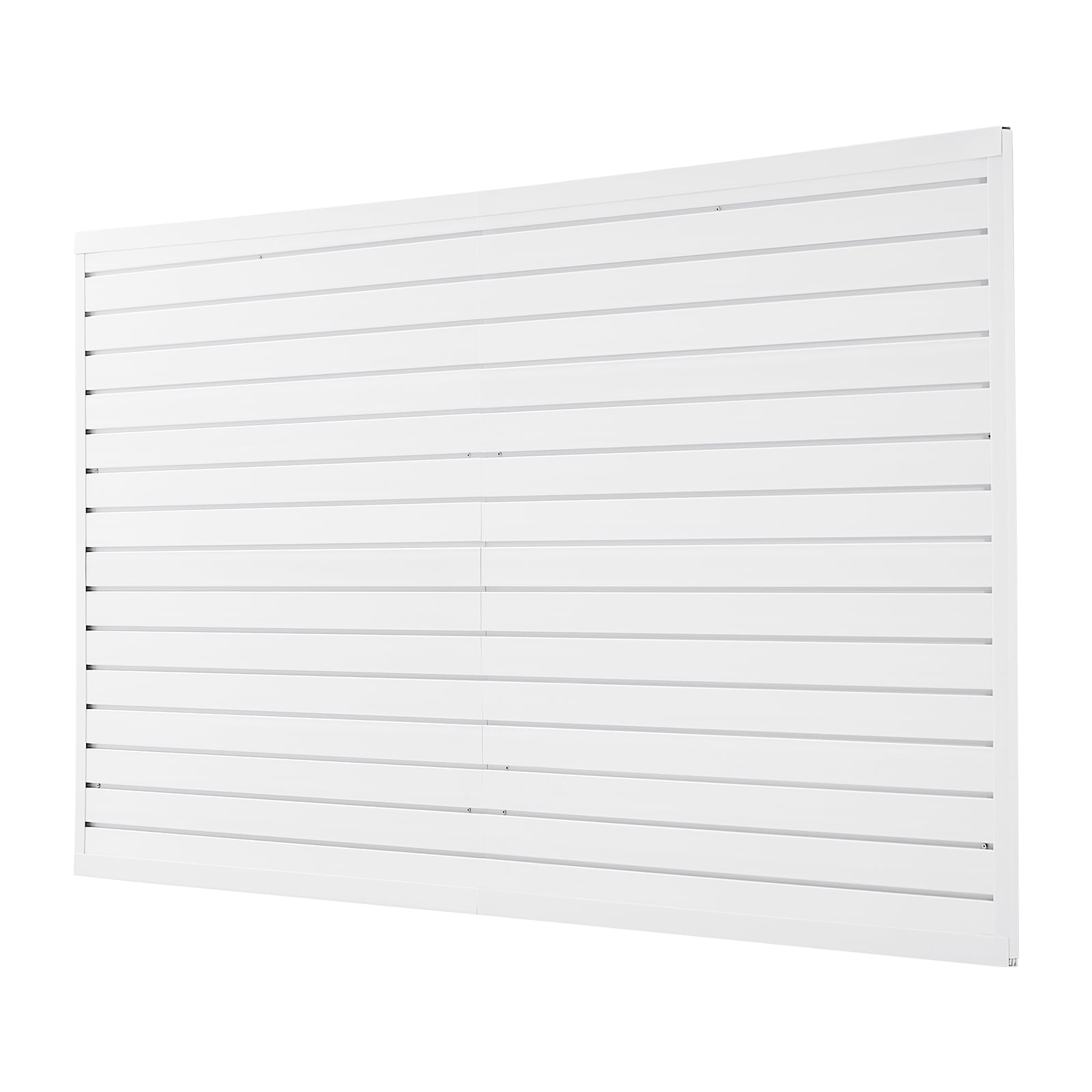 GIVIMO Slat Wall Paneling 8 x 4-ft PVC Garage Slatwall 8-Pack with Accessories 300-lb Load Capacity Modular Design for Heavy Duty Storage