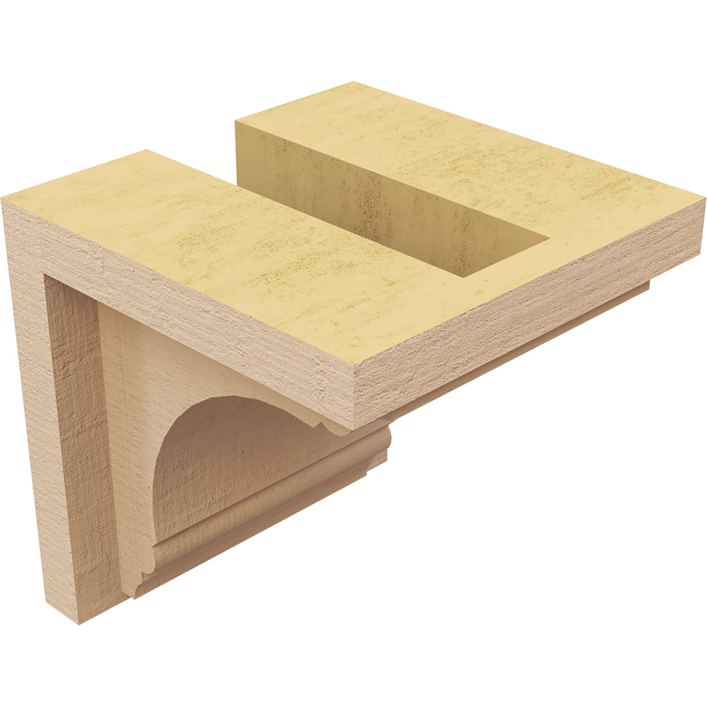 Ekena Millwork CORU04X04X04WARRCPR corbels - View #5