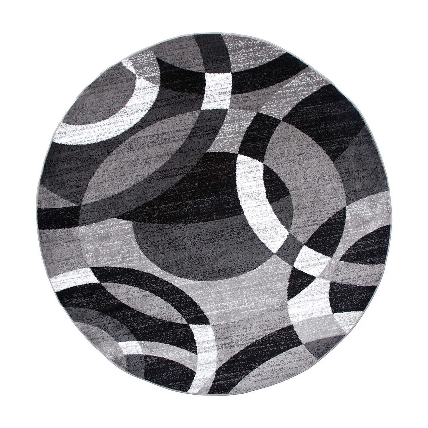 World Rug Gallery 105 GREY 6RND rugs - View #2