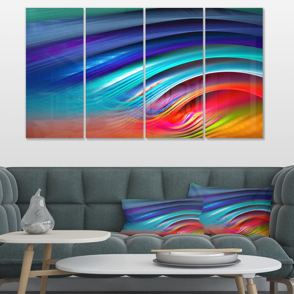 Designart 28-in H x 48-in W Modern Print on Canvas at Lowes.com