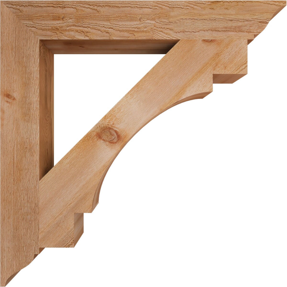 Ekena Millwork BKT06X44X44MRC01RWR Exterior-Brackets-Braces - View #3