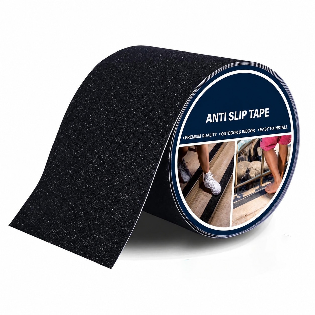 Ahfiwaso Anti Slip Tape 5 Inch x 35 Foot Roll Non Skid Grip Tape for Stairs Outdoor Indoor Waterproof High Traction Adhesive for Stair Treads #LAH0729H103
