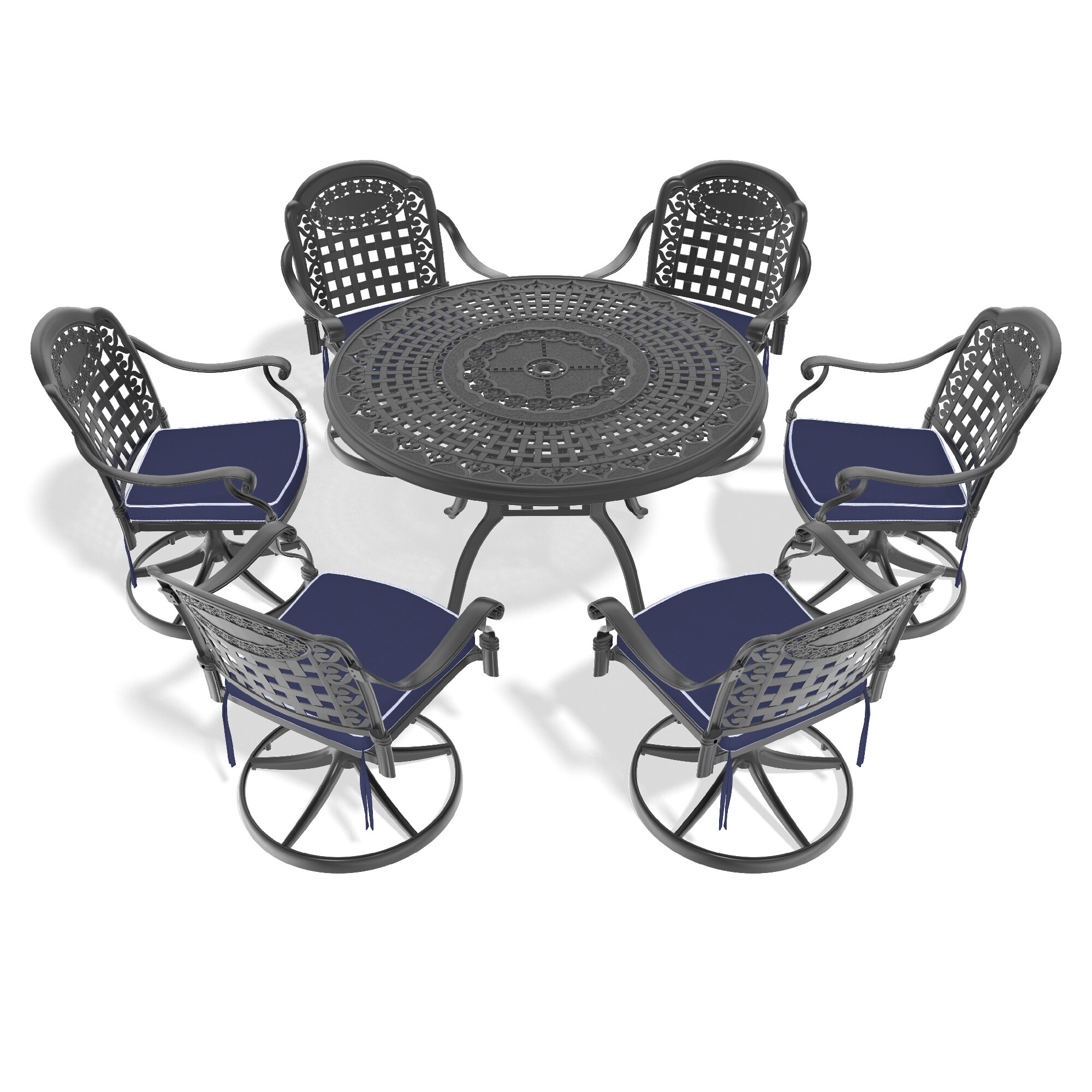 nicesure SLBK6012SC6A1114 Patio-Dining-Sets - View #3