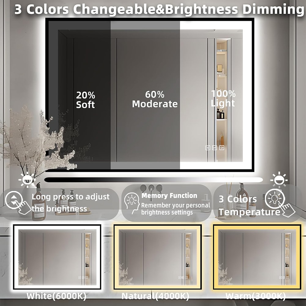 waterpar WPLO-2231 Framed-Bath-Mirrors - View #6