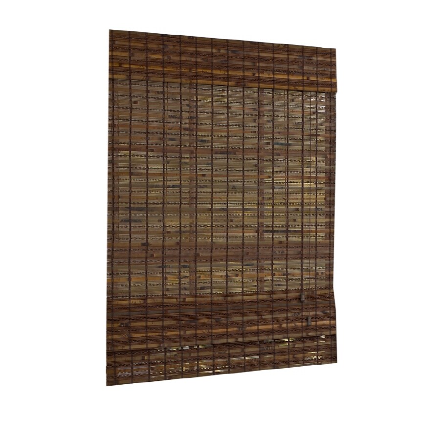  0211519 Cocoa Light Filtering Roman shade Shade