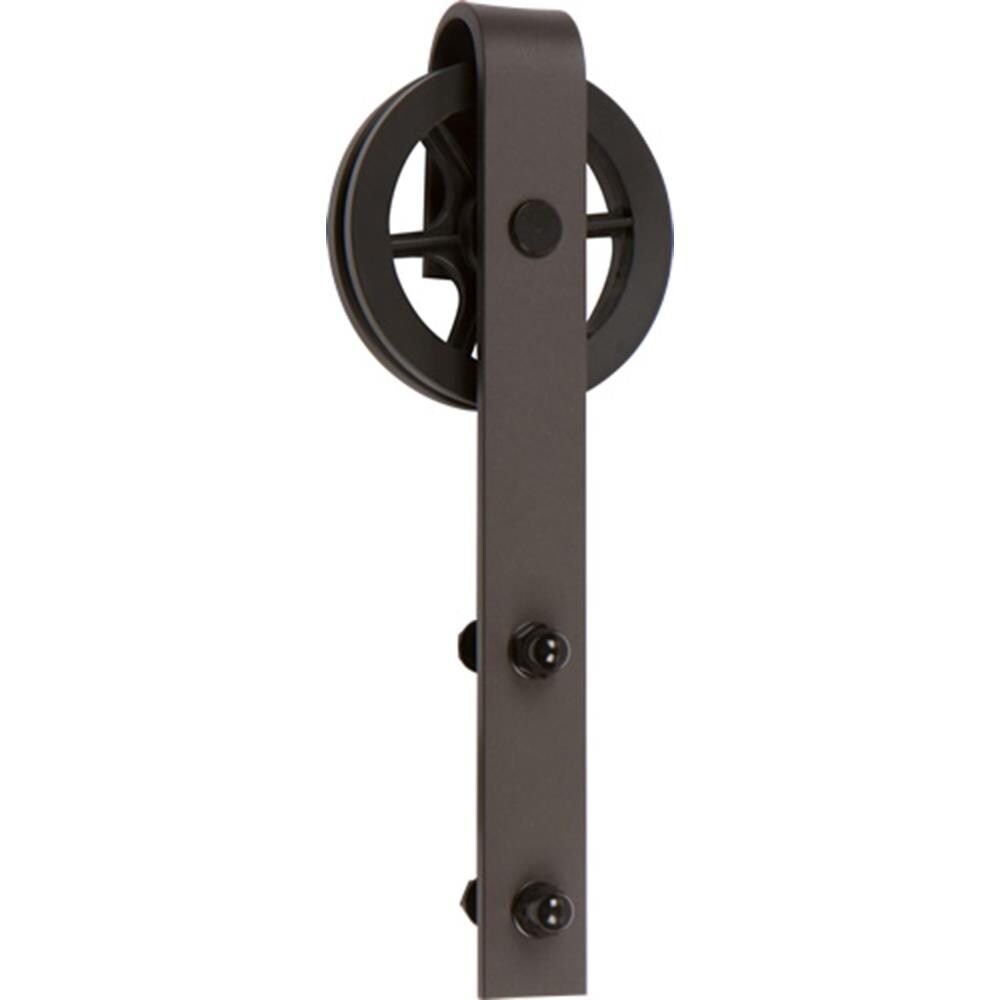 Delaney Hardware 72 In Bronze Interior Barn Door Kit In The Barn Door Hardware Department At