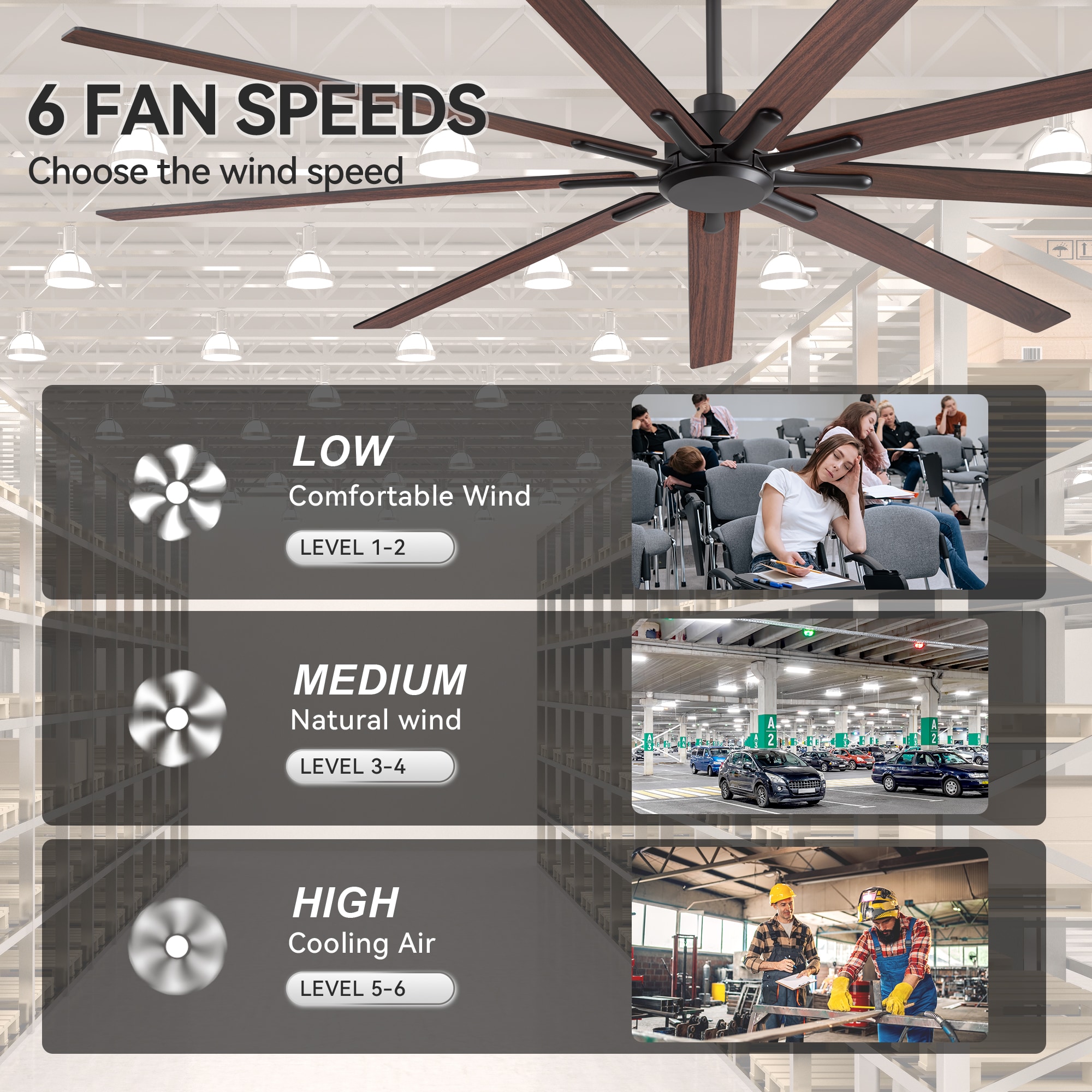Breezary 35088-BK-NL Ceiling-Fans - View #6
