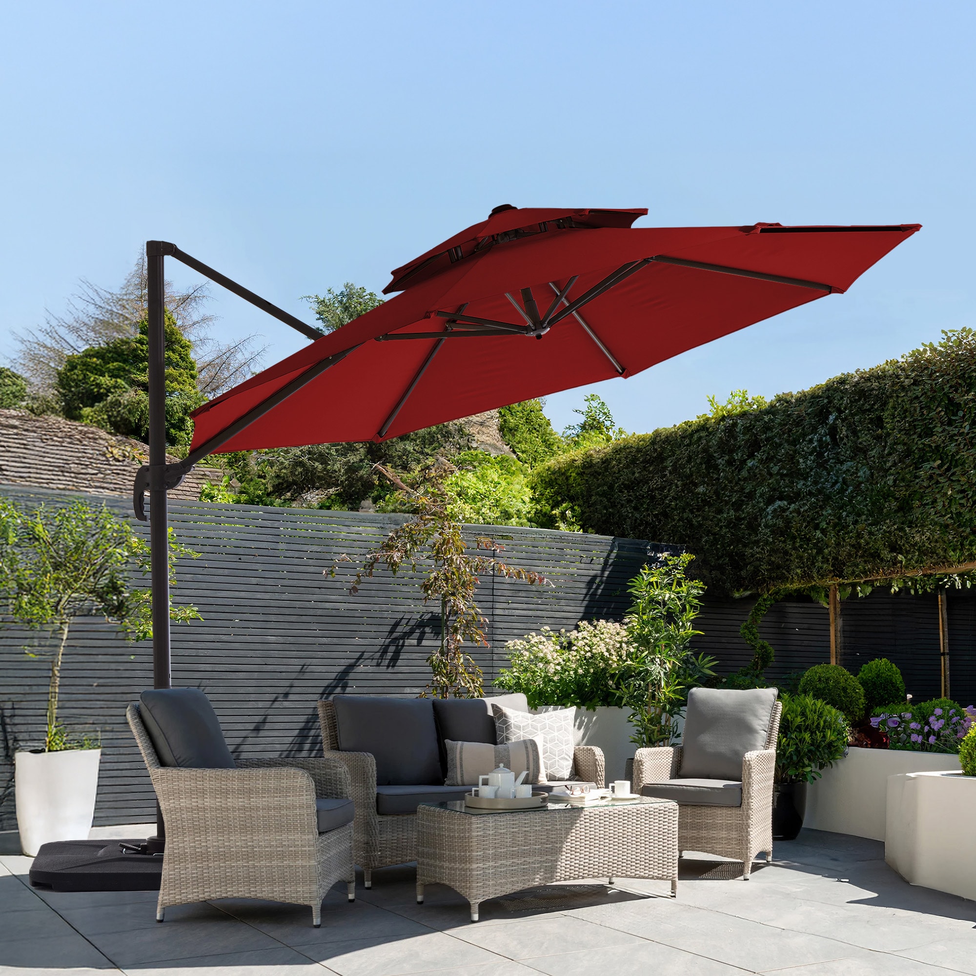 VOUA JE-LK11-GY+BASE Umbrellas-2 - View #3