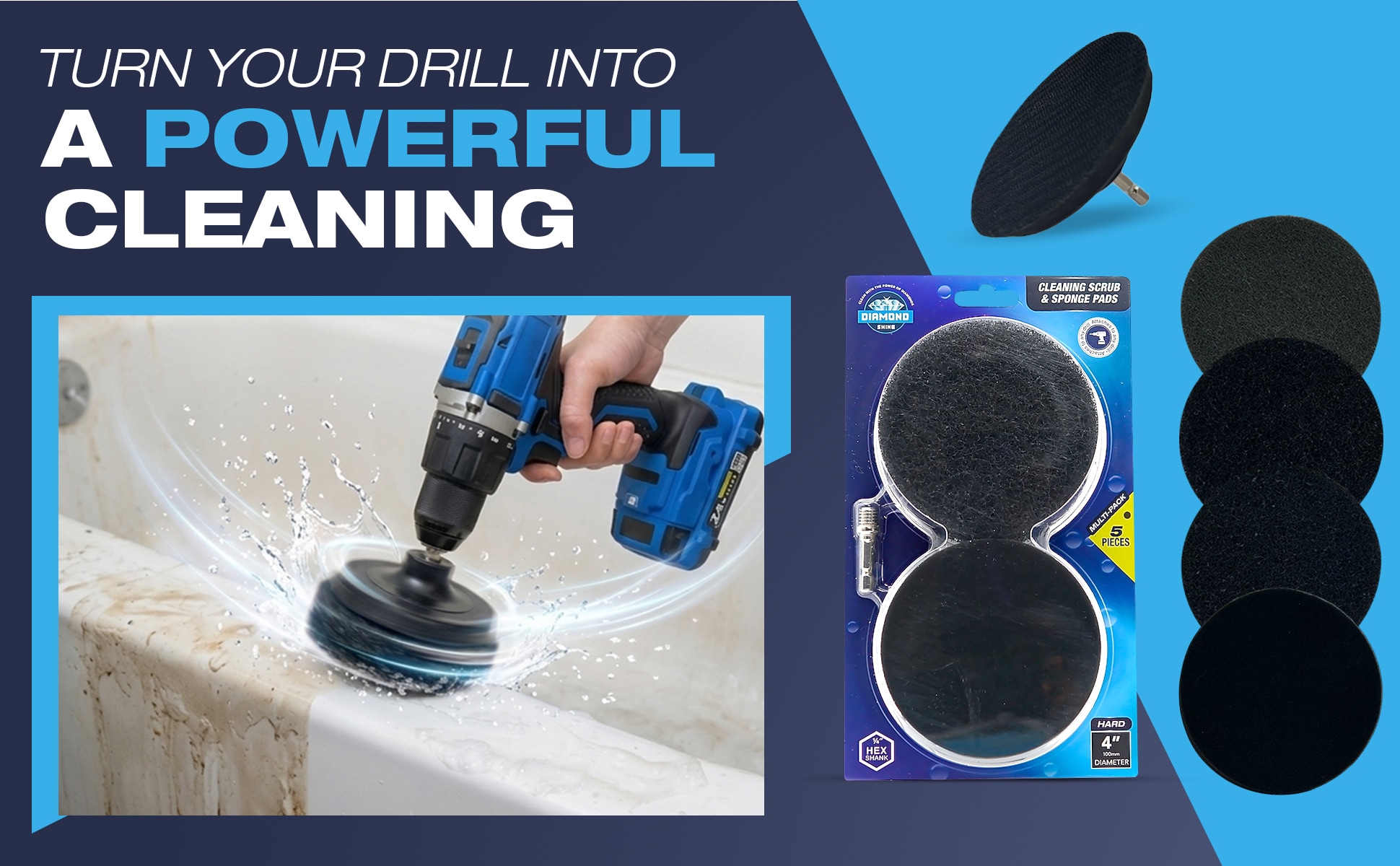 Diamond Shine DSSPONGE Drill-Parts-Attachments - View #5