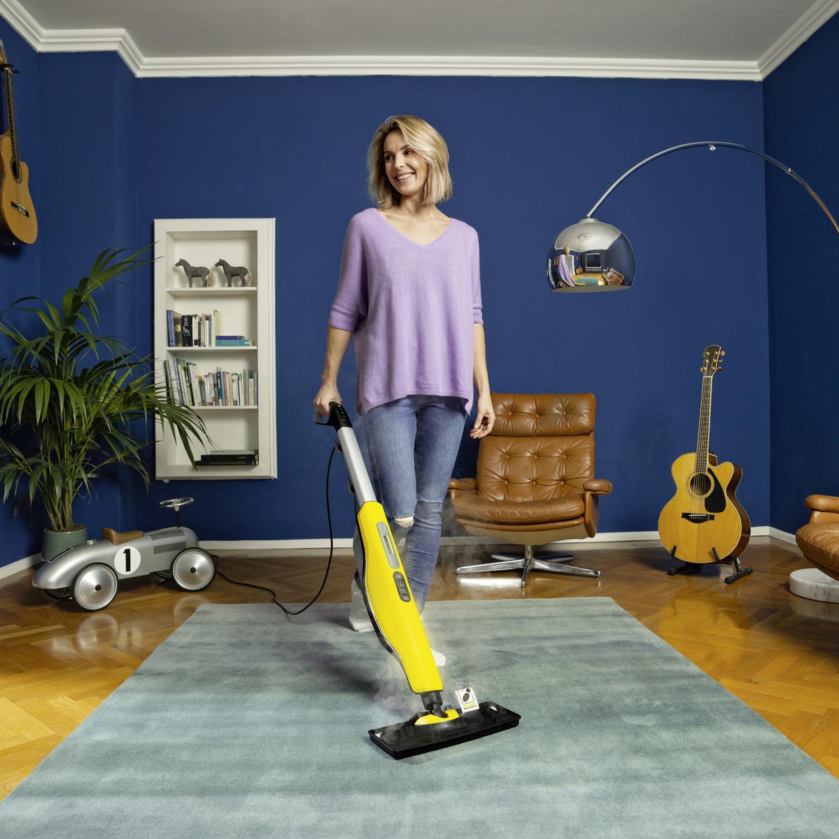 Kärcher SC3 Portable Steam Cleaner, Floors, Grout and Tile cleaner