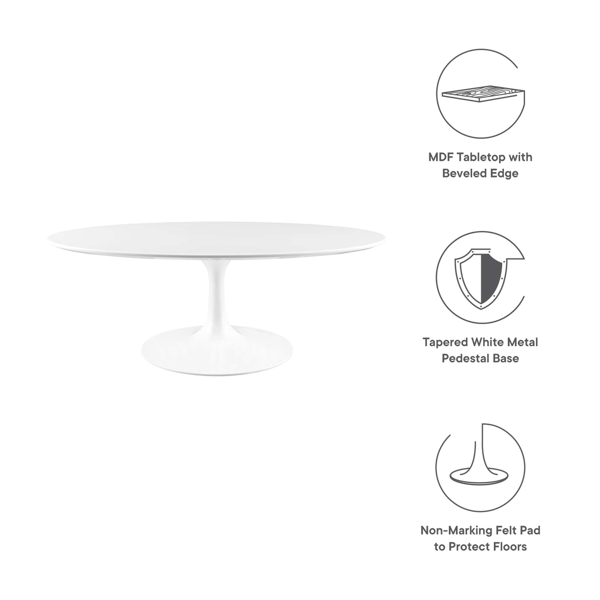 Modway EEI-1139-WHI Coffee-Tables - View #2
