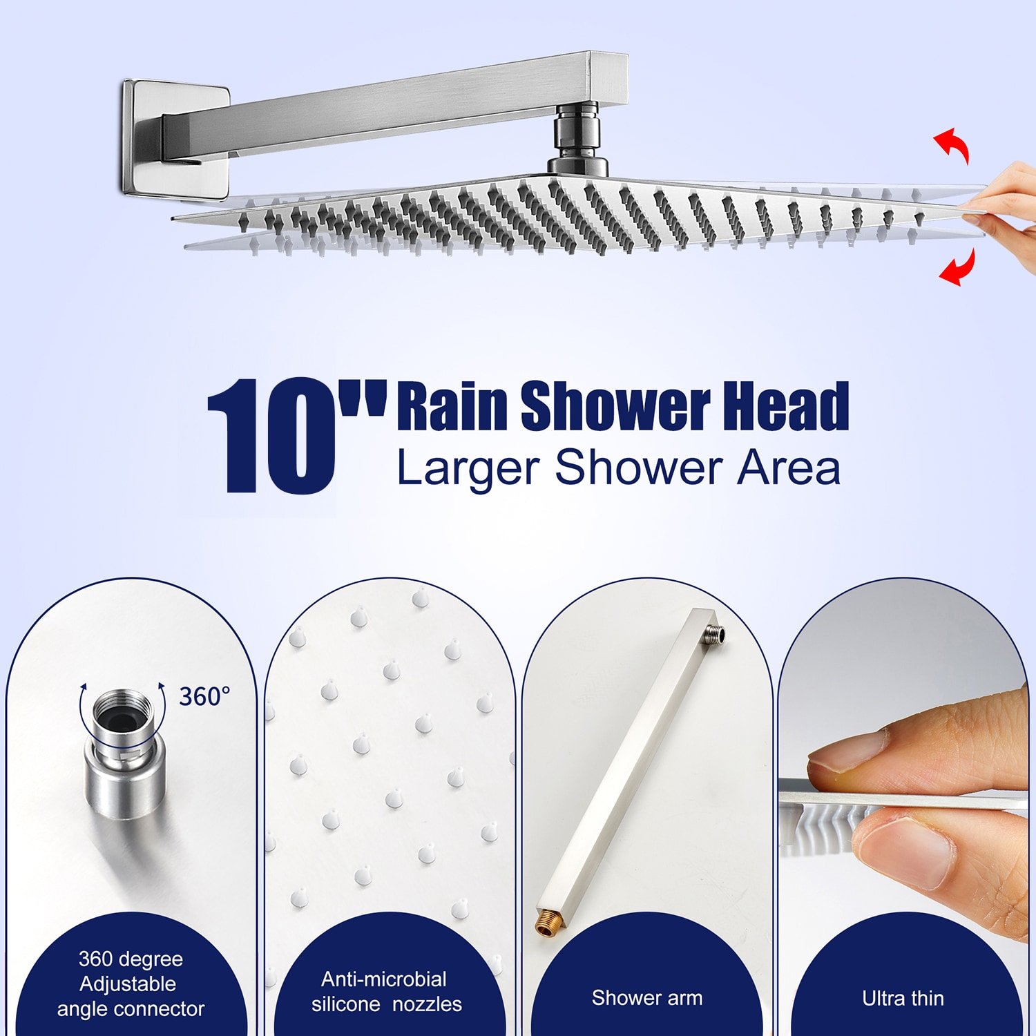 Cobbe LSKSSF0210N Showerhead-Bar-Panels - View #3