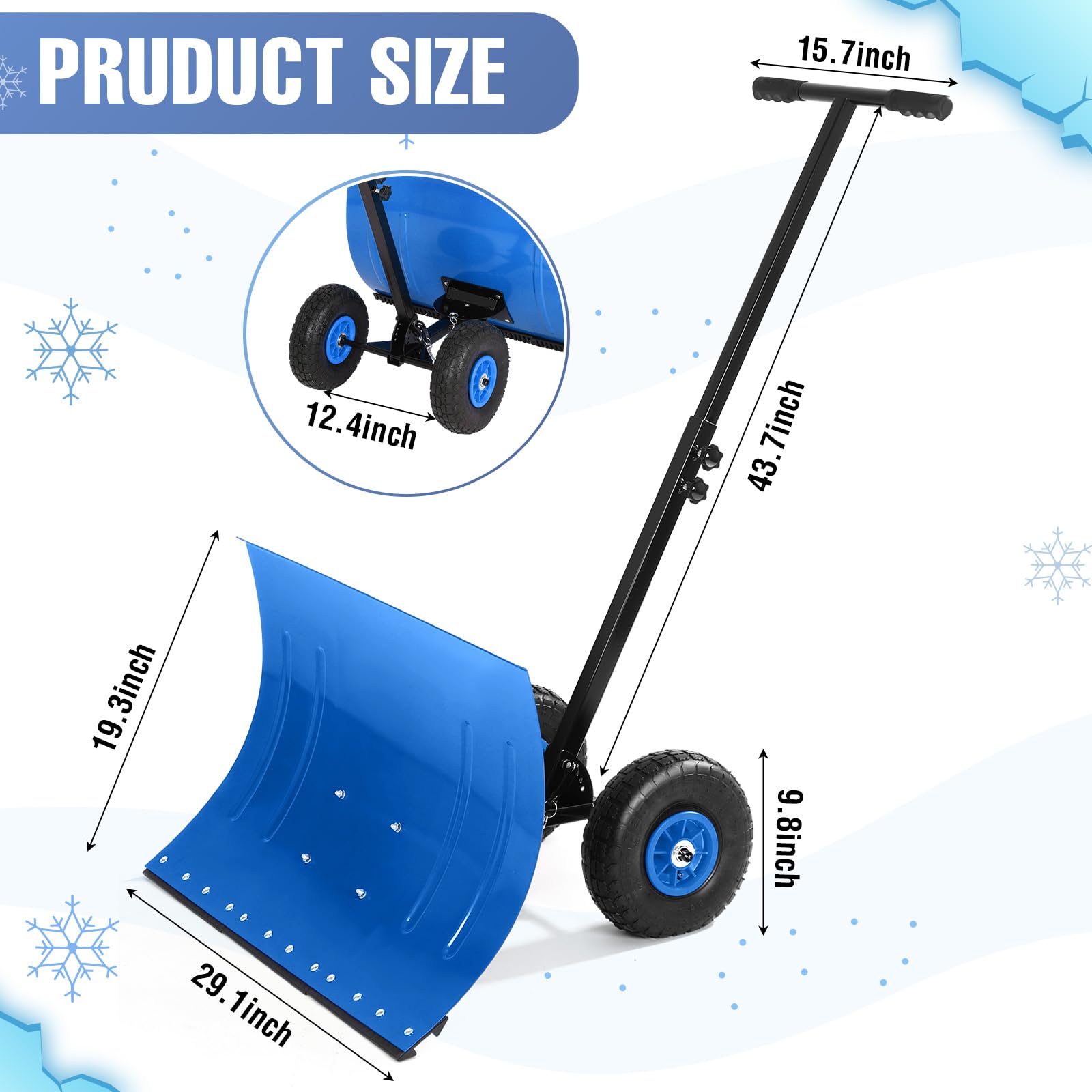 IdealHouse WEHHZ-H6728TXWLNL4 Snow-Shovels - View #2
