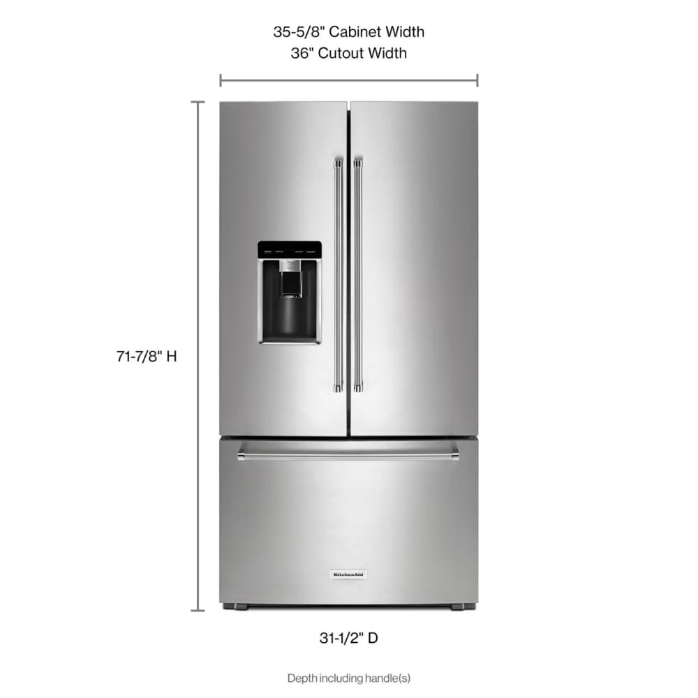 KitchenAid KRFC704FPS French-Door-Refrigerators - View #5