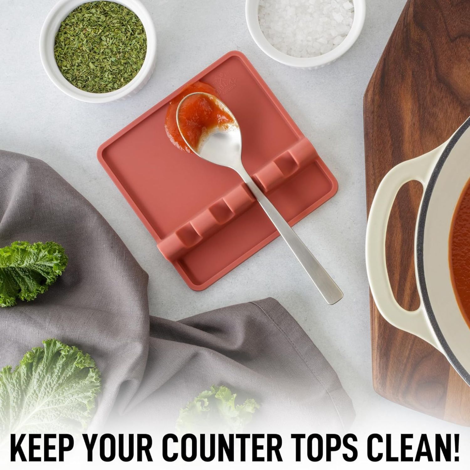 Zulay Kitchen Utensil Rest - Thumbnail 4