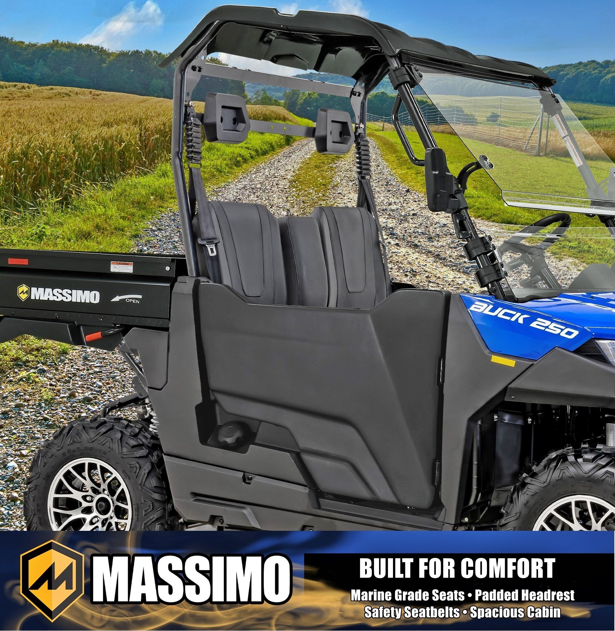 Massimo MM-BK250-BL Motorized-Vehicles - View #6