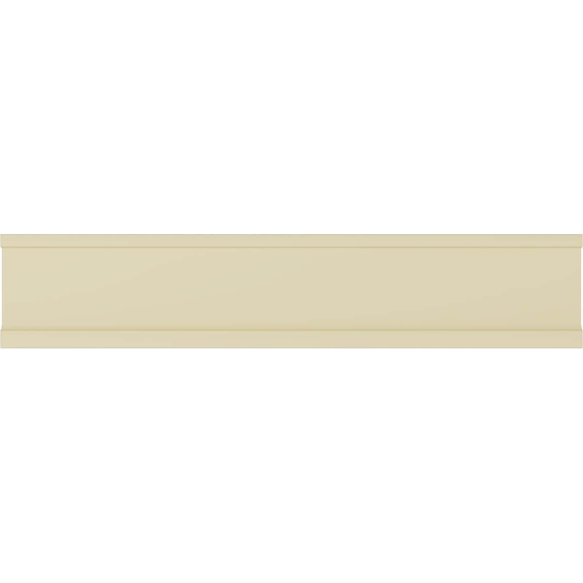 Tirana Acanthus Leaf White Polyurethane Crown Moulding 94.5"