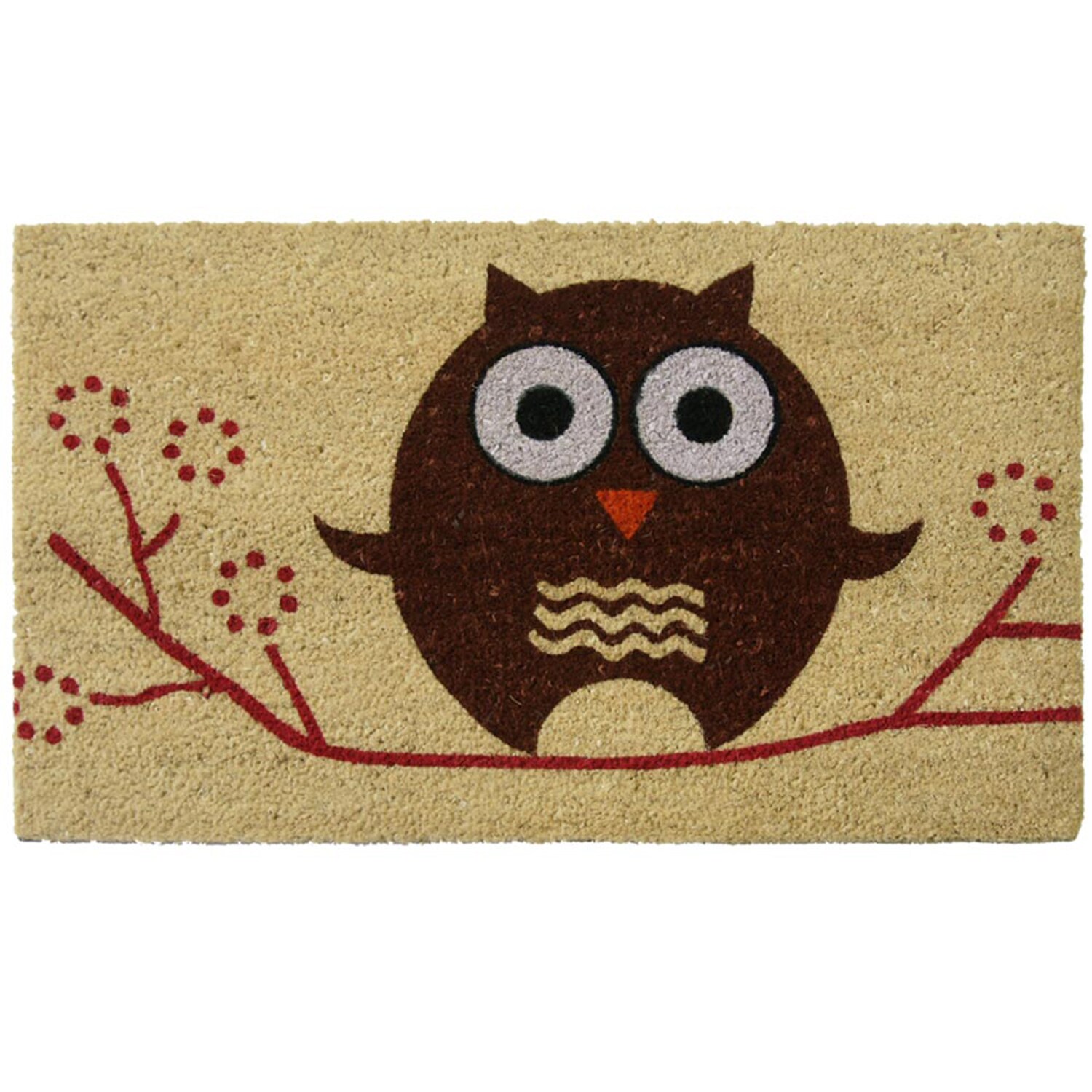 Rubber-Cal 2-ft x 3-ft Brown Rectangular Indoor or Outdoor Animals